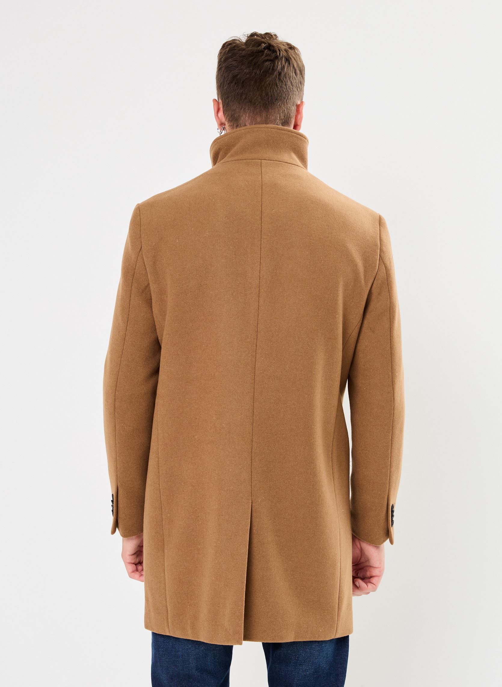 Manteaux classiques VIRGILE homme marron Marvin&Co Manteaux classiques VIRGILE homme marron Lead Gray