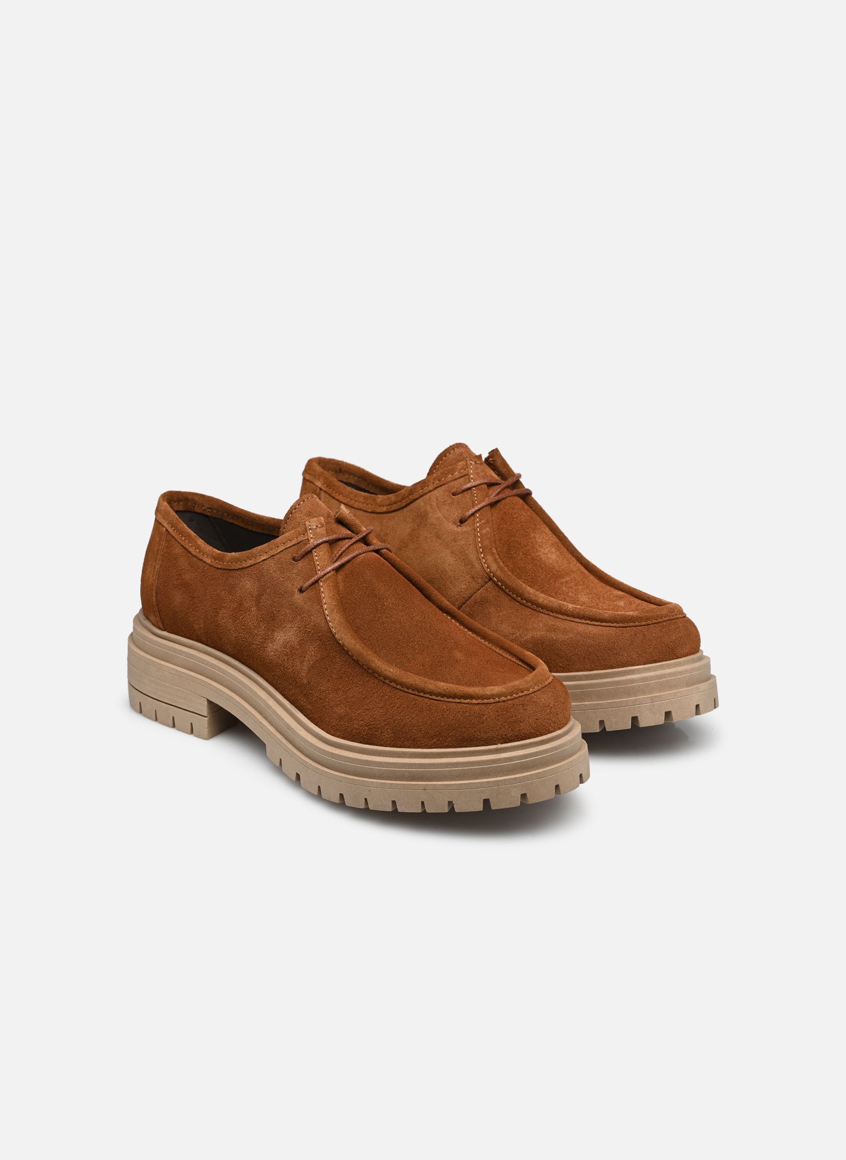 Derbys Chimène damen braun Made By Sarenza Derbys Chimène damen braun COGNAC