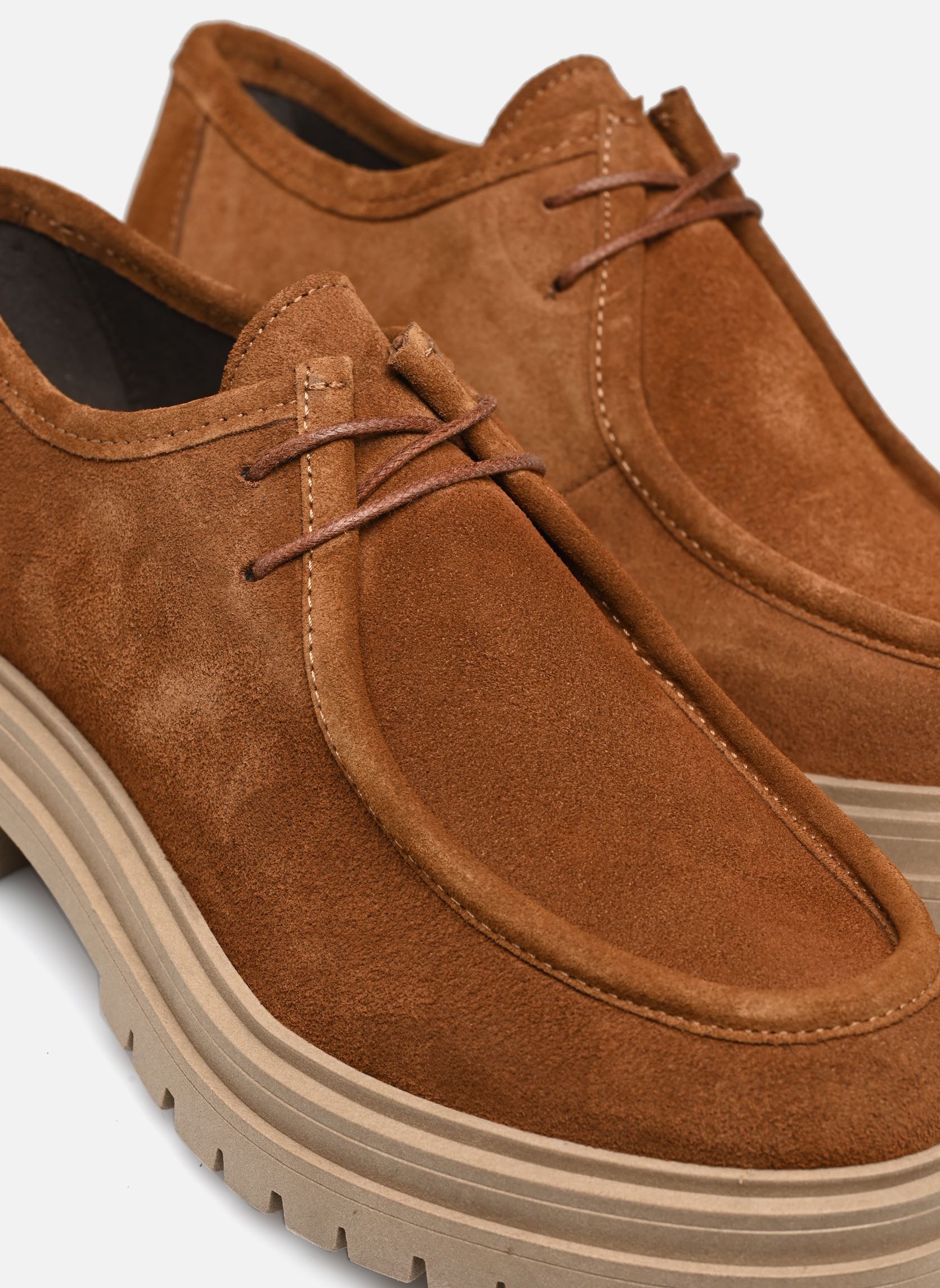 Derbys Chimène damen braun Made By Sarenza Derbys Chimène damen braun COGNAC