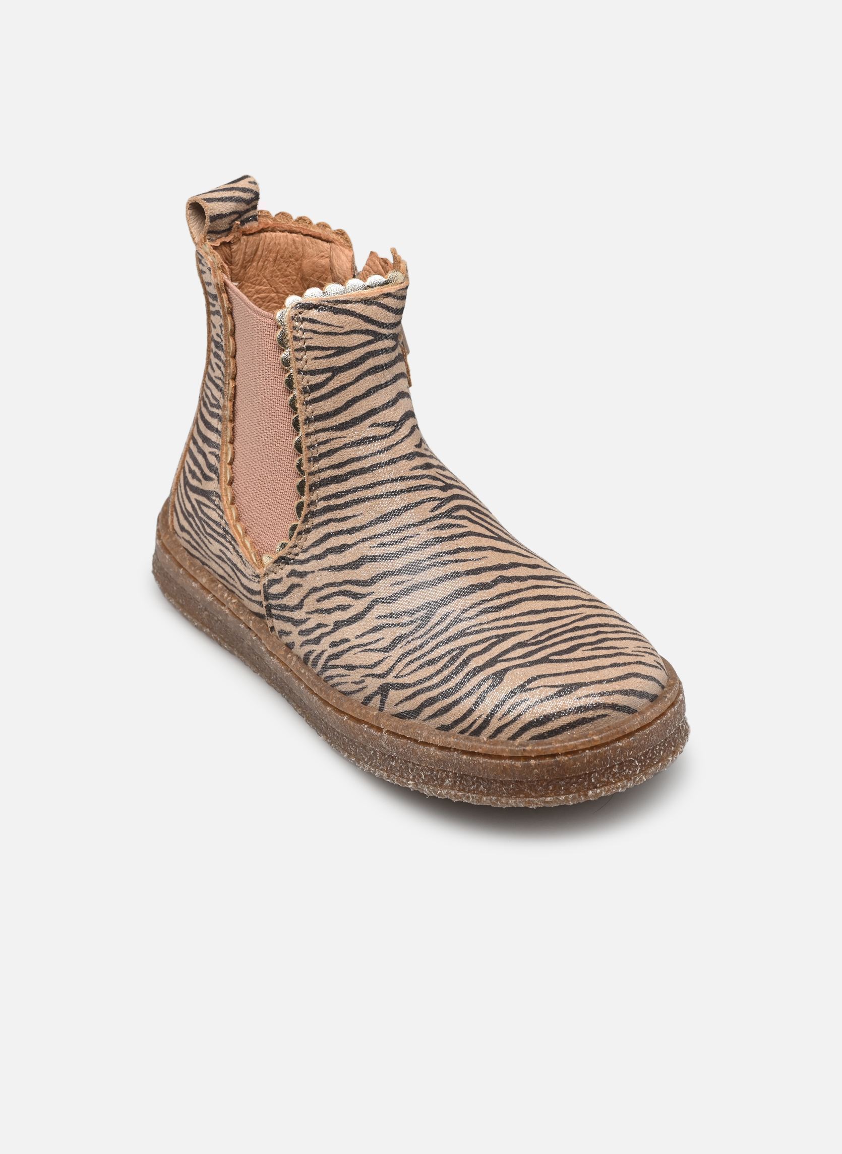 Stiefeletten / Ankle Boots bisgaard siggi mädchen braun Bisgaard Stiefeletten / Ankle Boots bisgaard siggi mädchen braun ZEBRA GLITTER