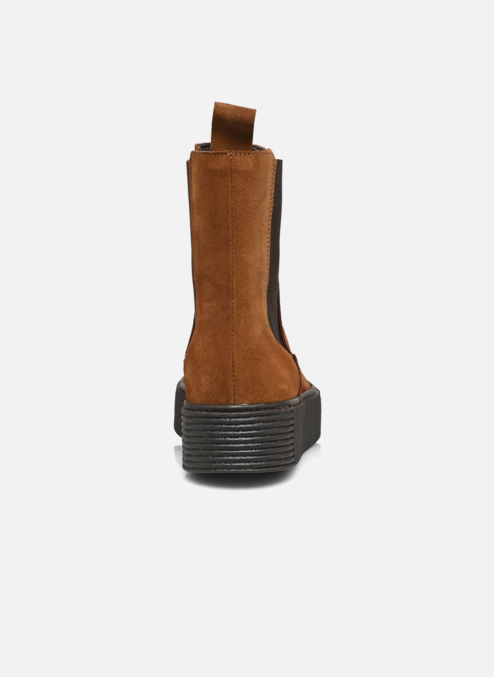 Niedrige Ankle Boots Allo damen braun Georgia Rose Soft Niedrige Ankle Boots Allo damen braun Cognac