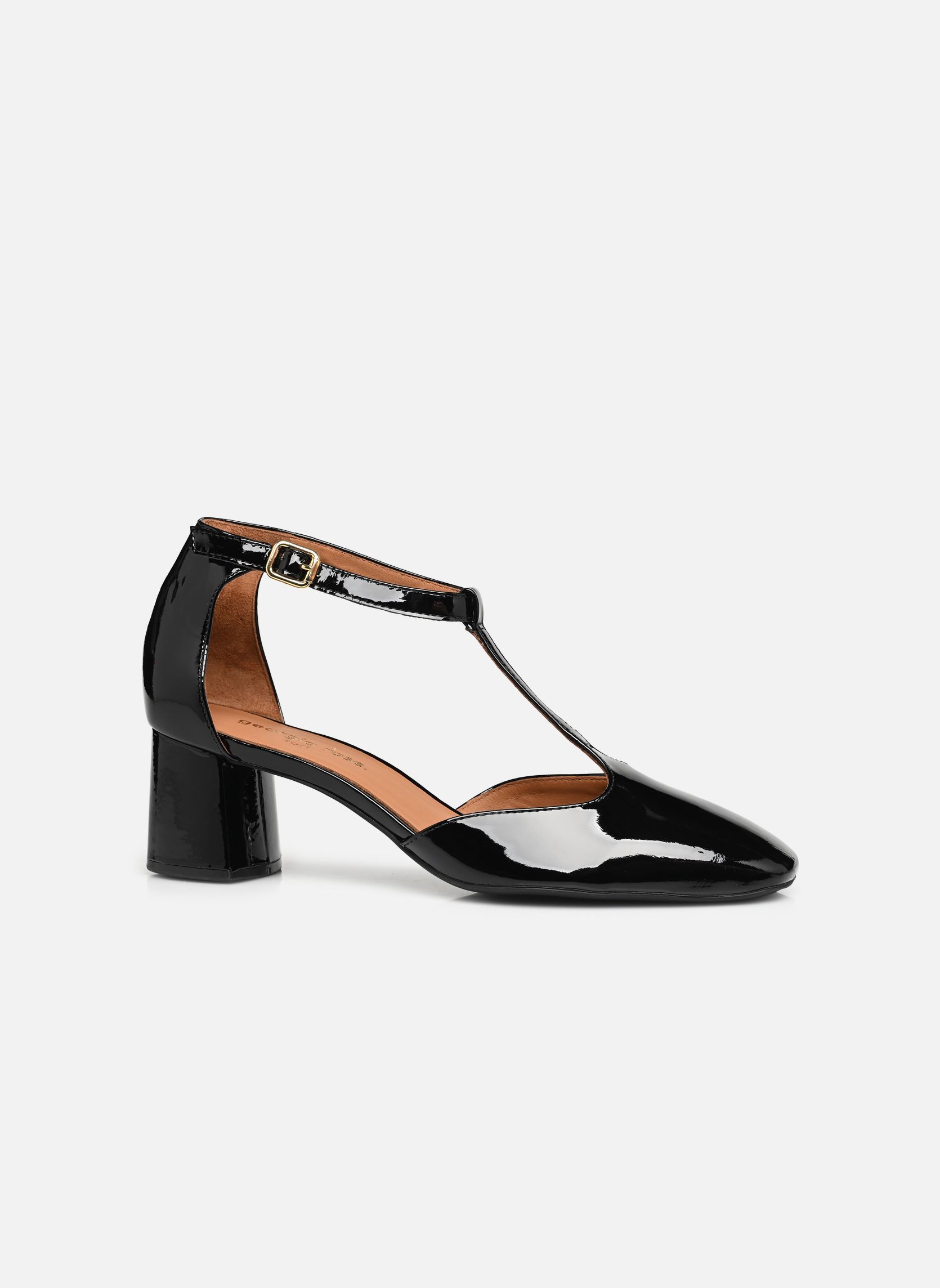 Pumps mit Riemchen Grel damen schwarz Georgia Rose Soft Pumps mit Riemchen Grel damen schwarz NOIR