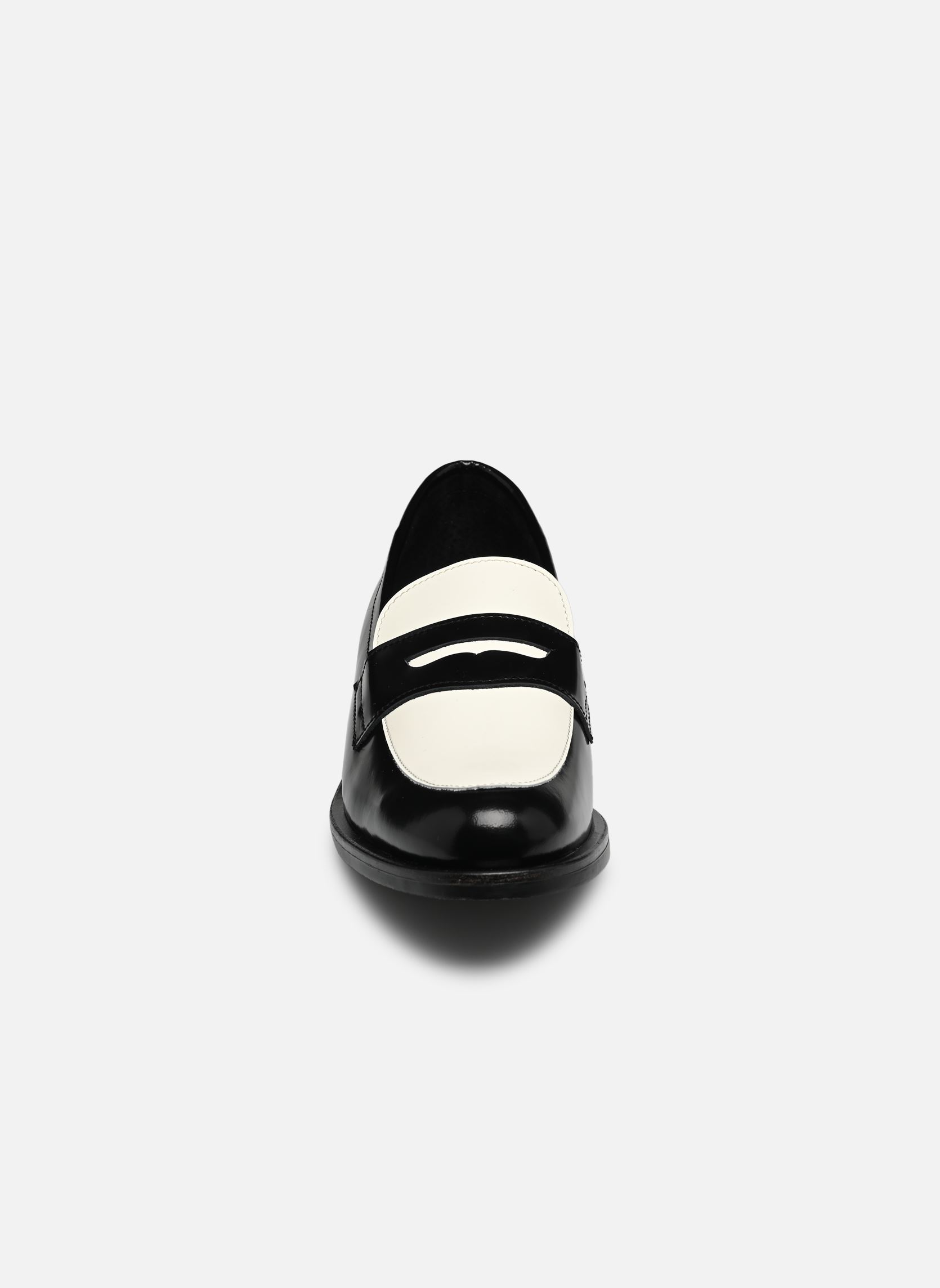 Mocassins Cainie femme noir Georgia Rose Mocassins Cainie femme noir NOIR/BLANC