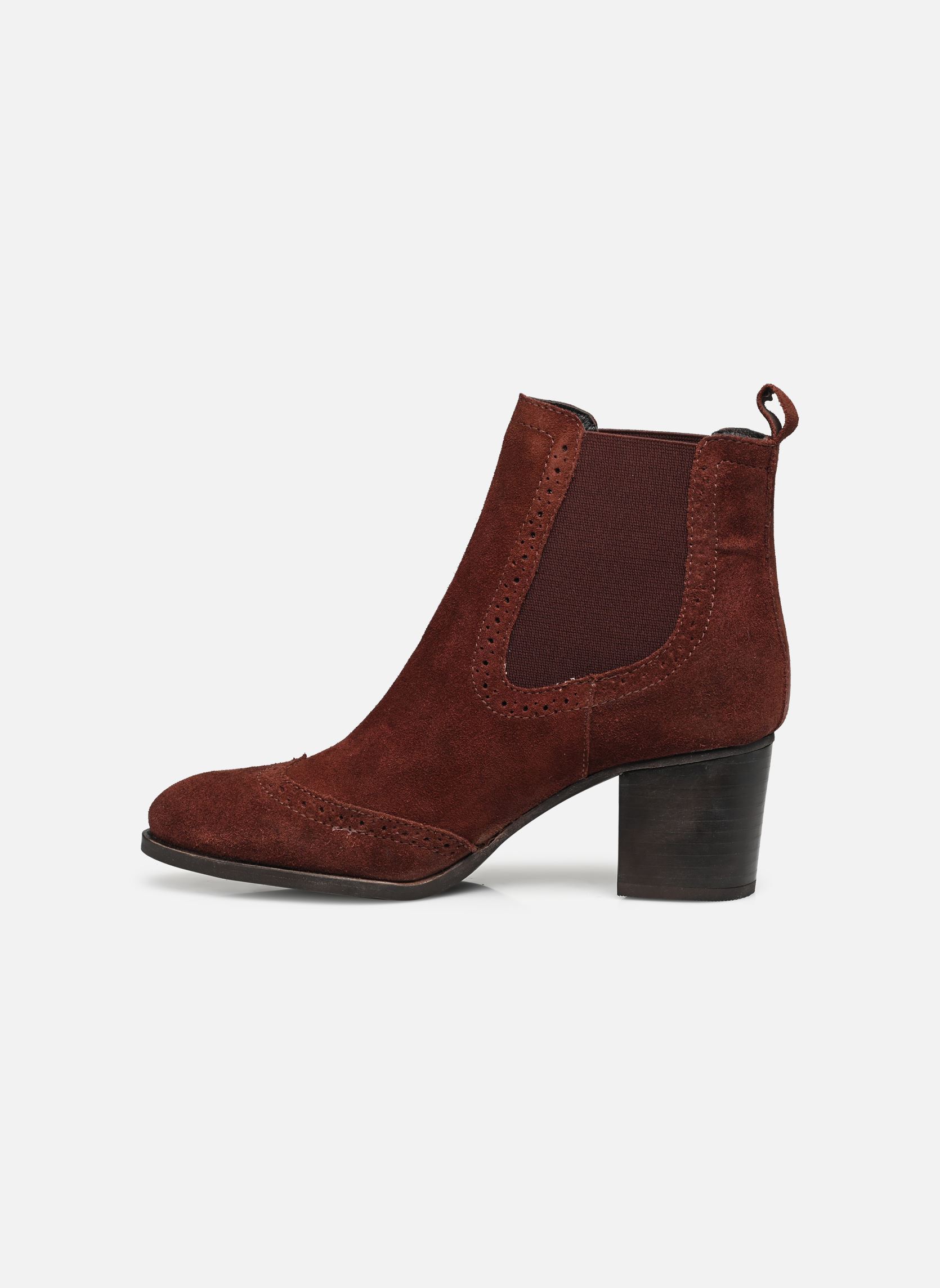 Niedrige Ankle Boots Karina damen bordeaux Georgia Rose Niedrige Ankle Boots Karina damen bordeaux BORDEAUX