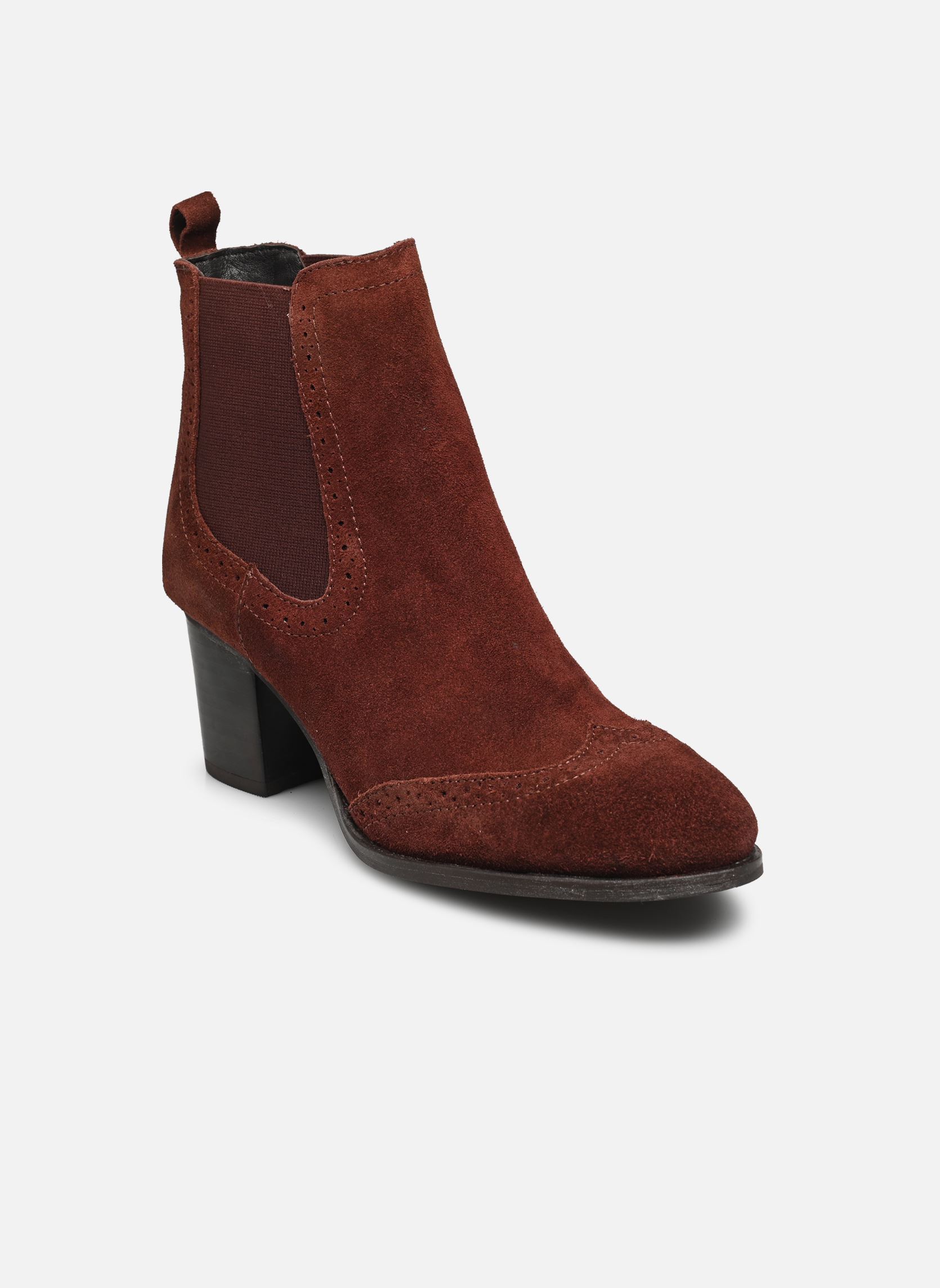 Niedrige Ankle Boots Karina damen bordeaux Georgia Rose Niedrige Ankle Boots Karina damen bordeaux BORDEAUX
