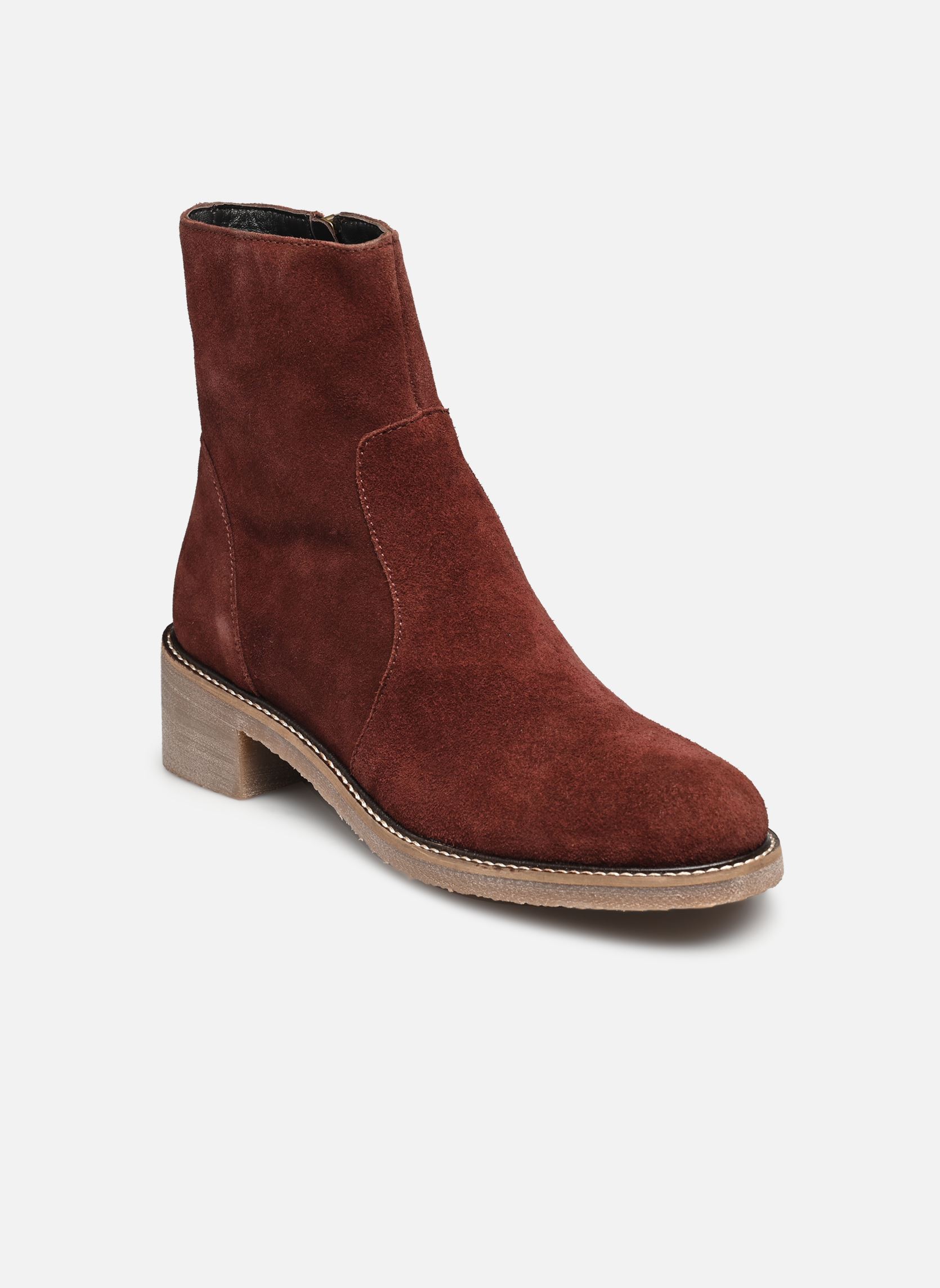 Bottines basses Kovin femme bordeaux Georgia Rose Bottines basses Kovin femme bordeaux BORDEAUX