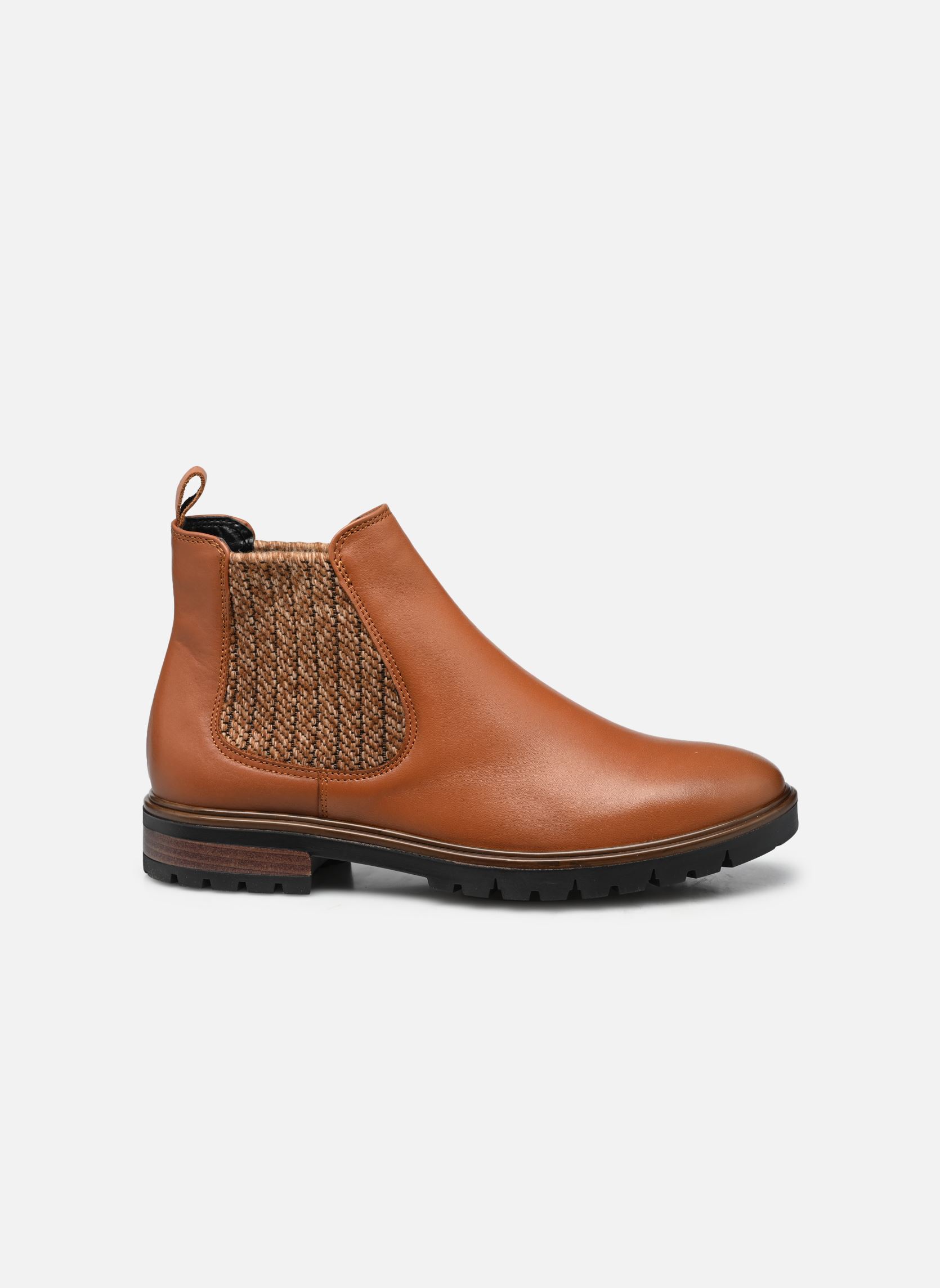 Niedrige Ankle Boots Romia damen braun Georgia Rose Soft Niedrige Ankle Boots Romia damen braun Cognac