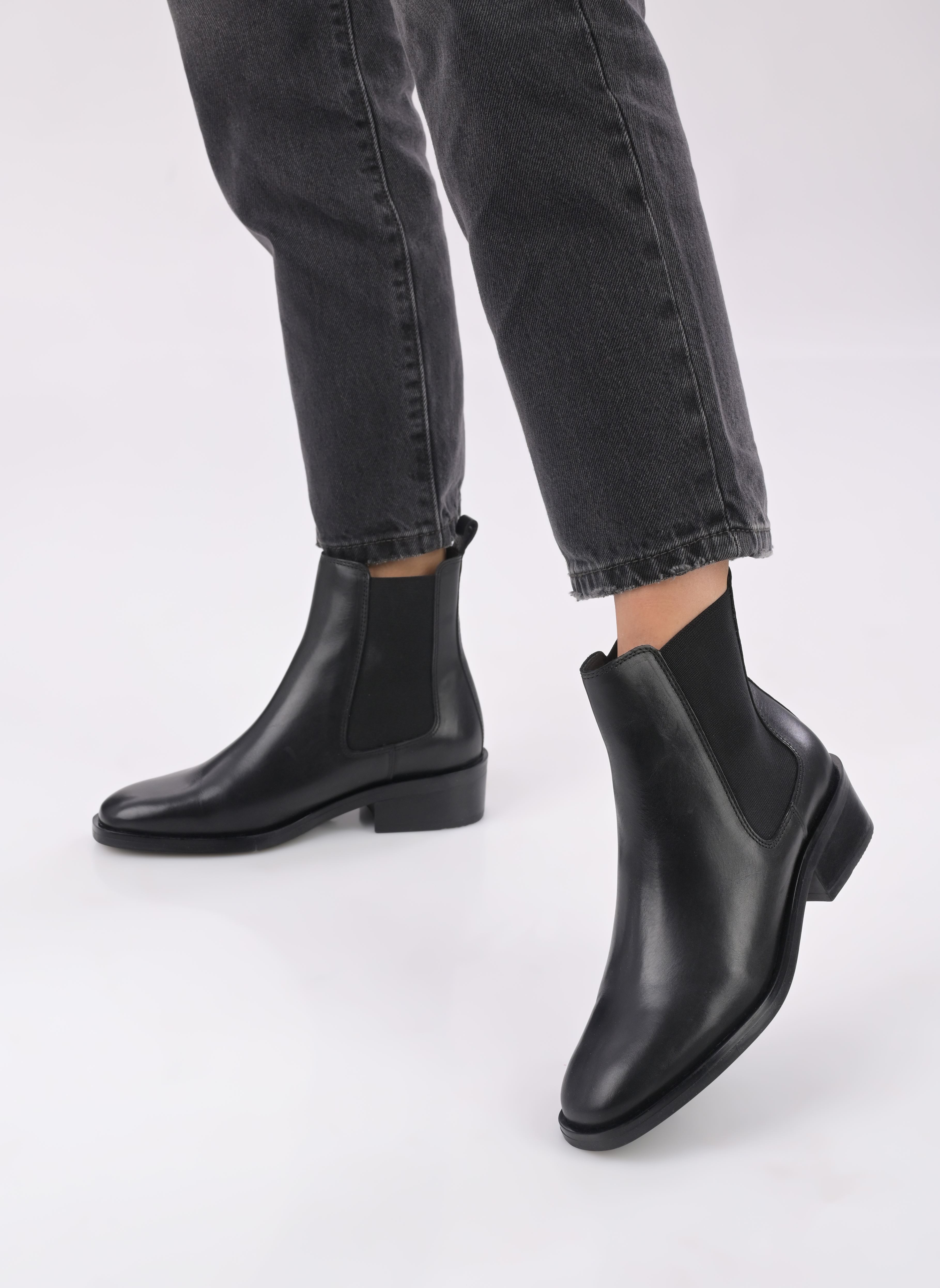 Niedrige Ankle Boots Celie damen schwarz Georgia Rose Niedrige Ankle Boots Celie damen schwarz Noir