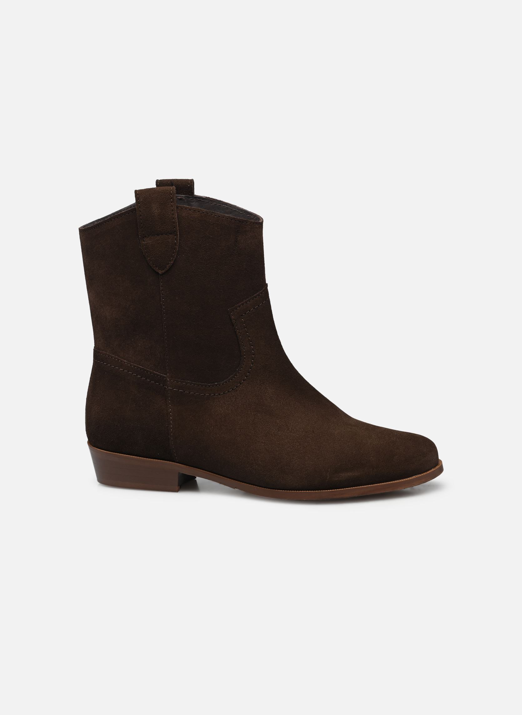 Stivaletti western Chilla donna marrone Georgia Rose Stivaletti western Chilla donna marrone CHOCOLAT