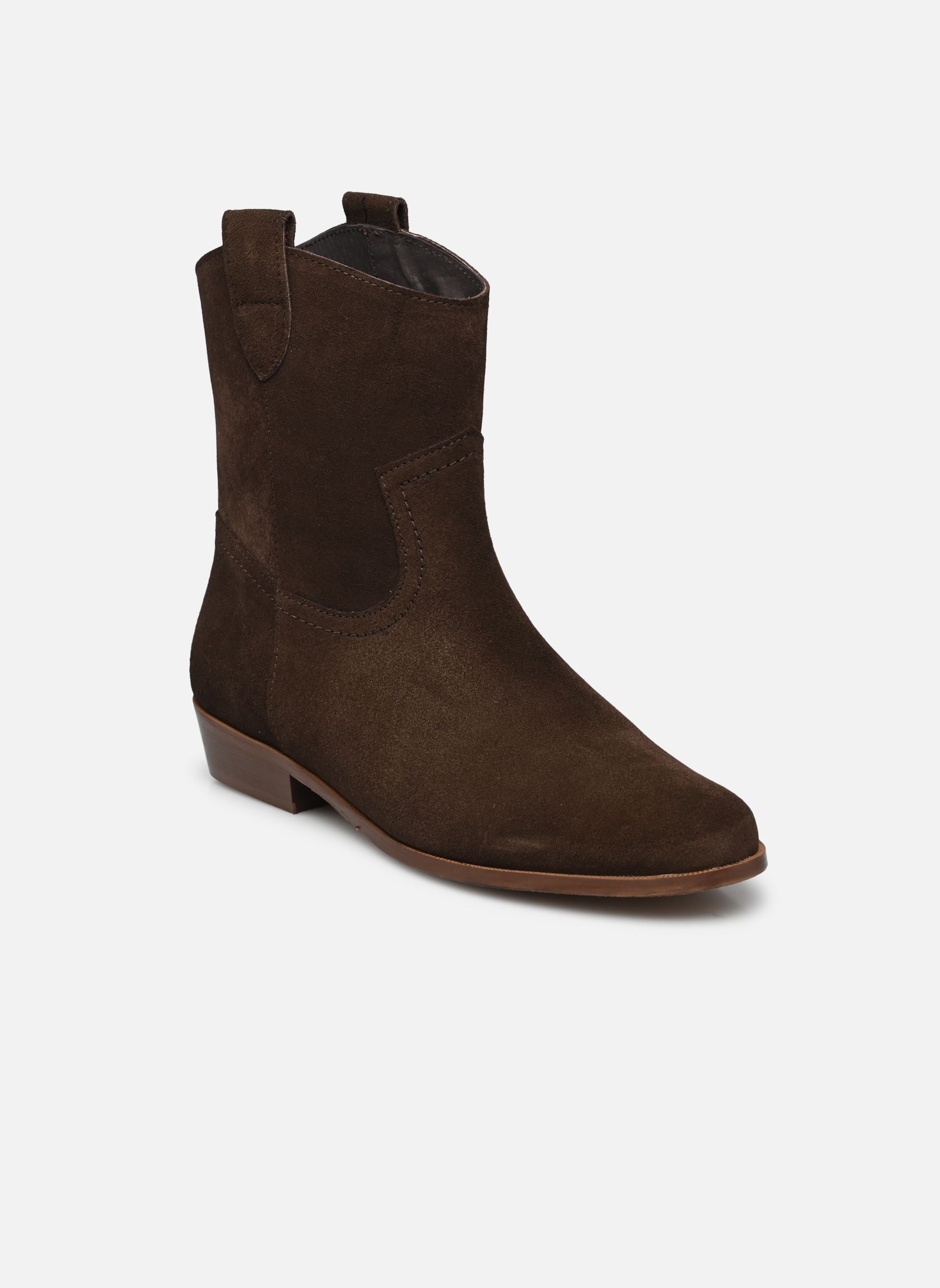 Stivaletti western Chilla donna marrone Georgia Rose Stivaletti western Chilla donna marrone CHOCOLAT