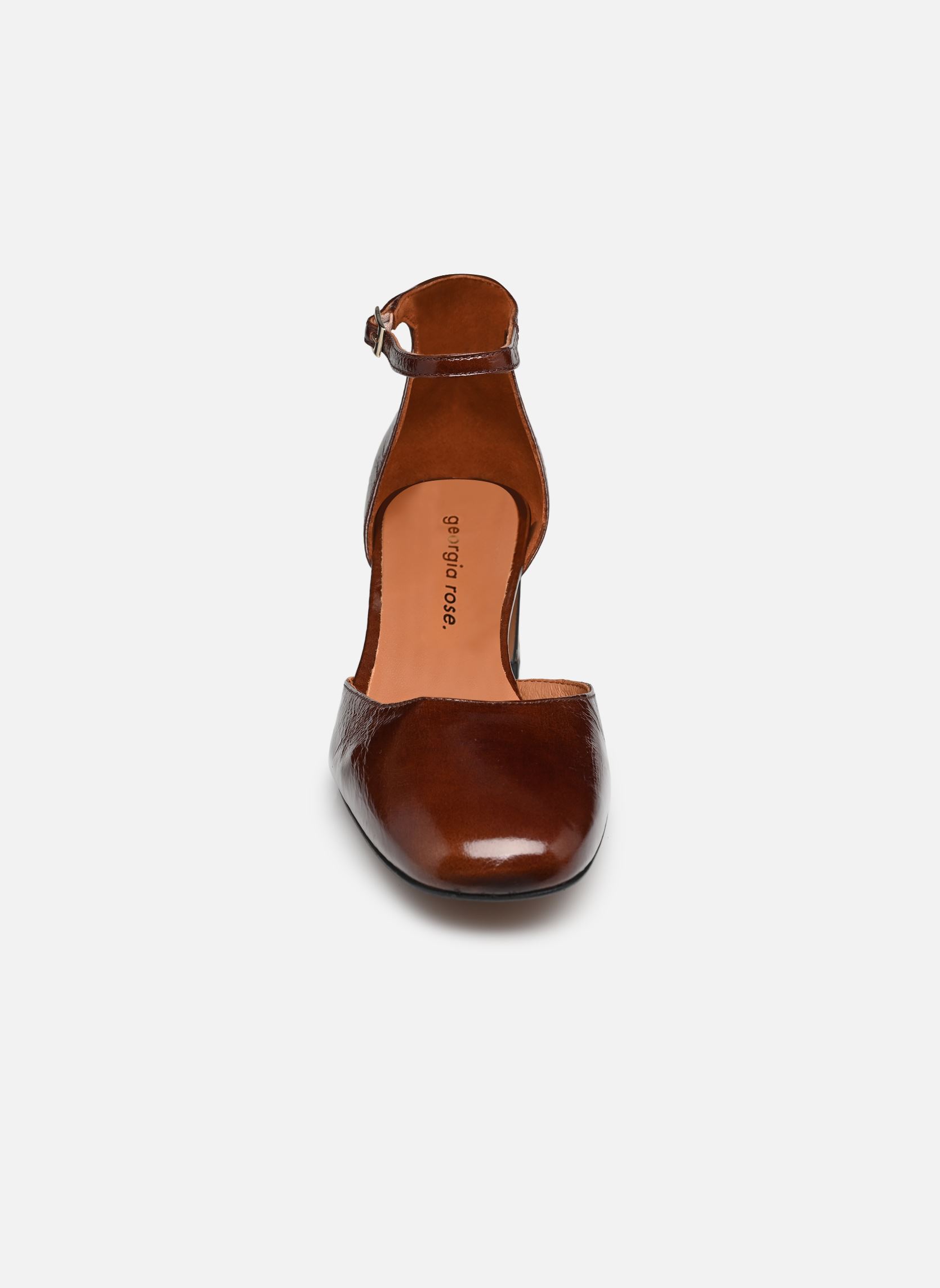 Slingback pumps Amman dames bruin Georgia Rose Slingback pumps Amman dames bruin Chocolat