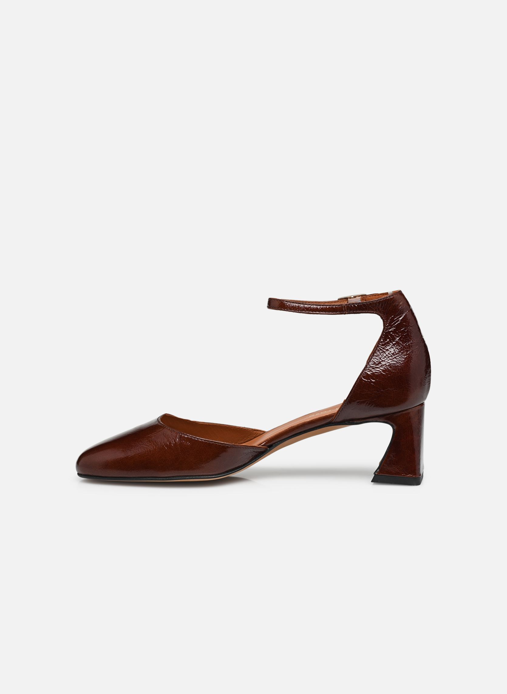 Slingback pumps Amman dames bruin Georgia Rose Slingback pumps Amman dames bruin Chocolat
