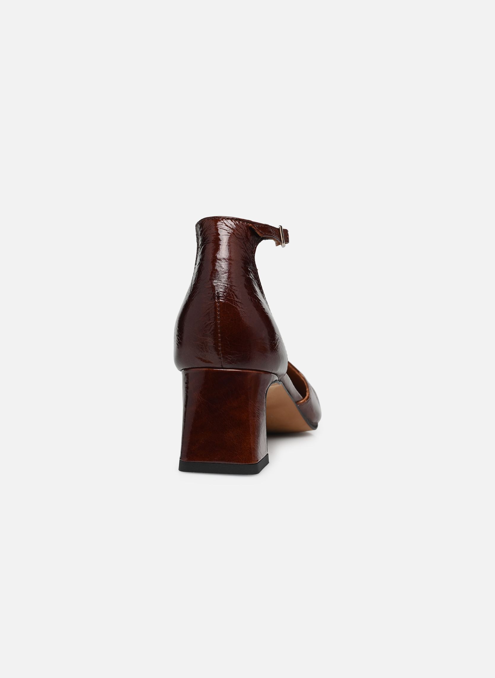 Slingback pumps Amman dames bruin Georgia Rose Slingback pumps Amman dames bruin Chocolat