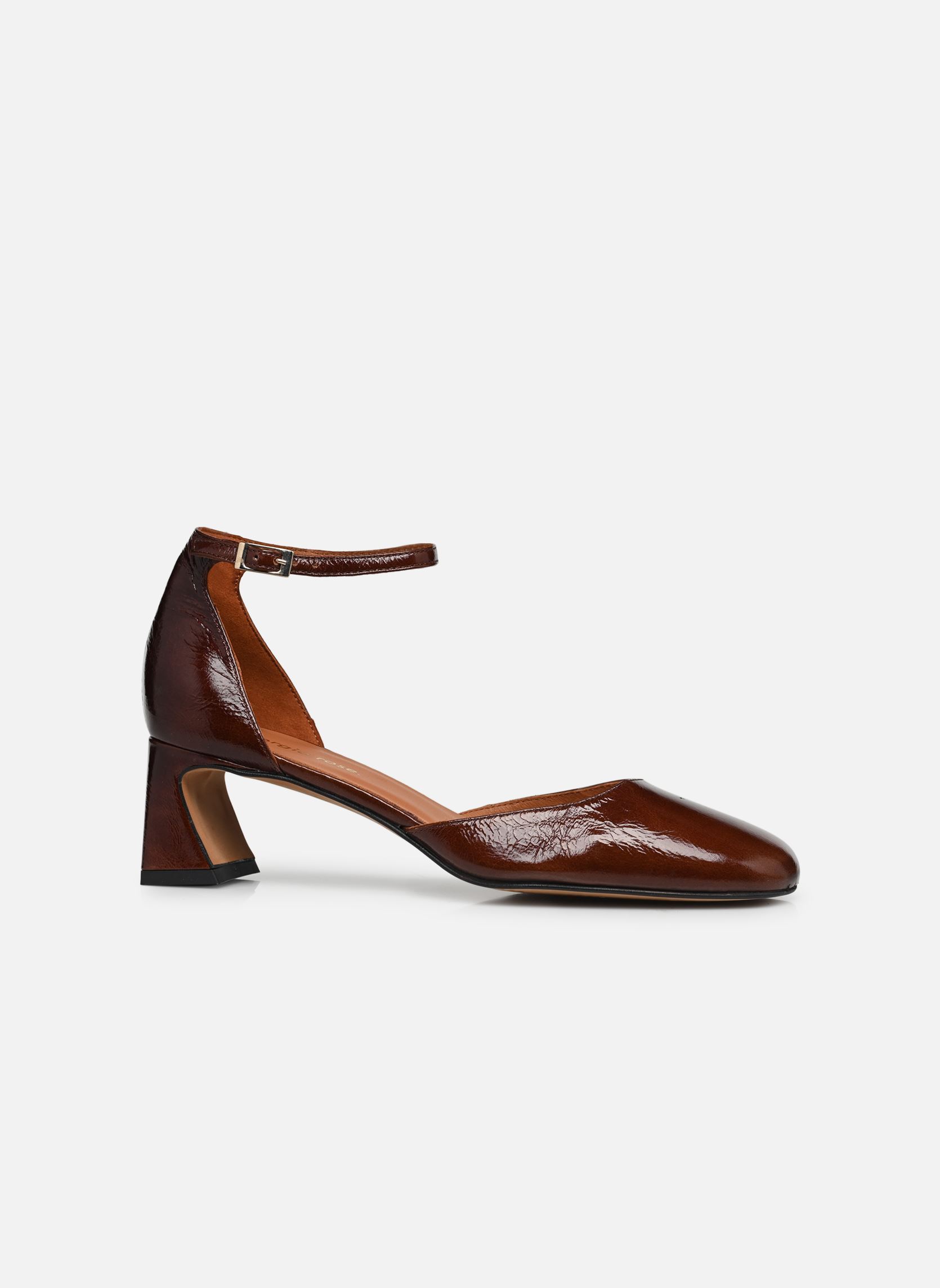 Slingback pumps Amman dames bruin Georgia Rose Slingback pumps Amman dames bruin Chocolat