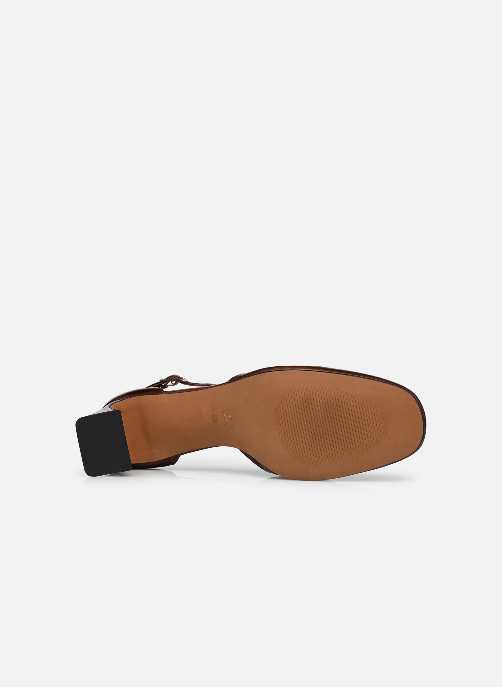 Slingback pumps Amman dames bruin Georgia Rose Slingback pumps Amman dames bruin Chocolat