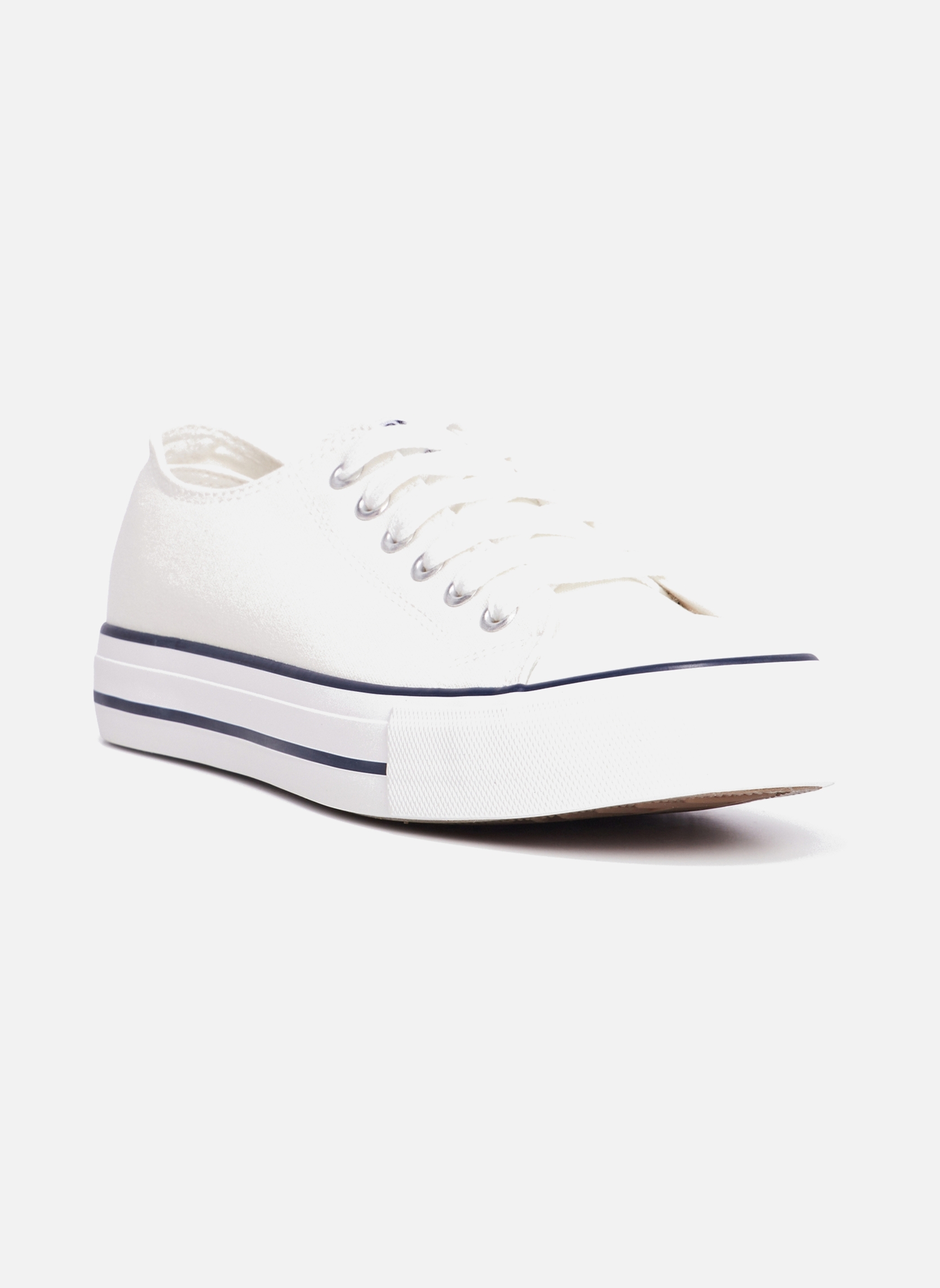 Baskets basses TOTANTIK_S_F_TB_231 femme blanc CREEKS Baskets basses TOTANTIK_S_F_TB_231 femme blanc Blanc