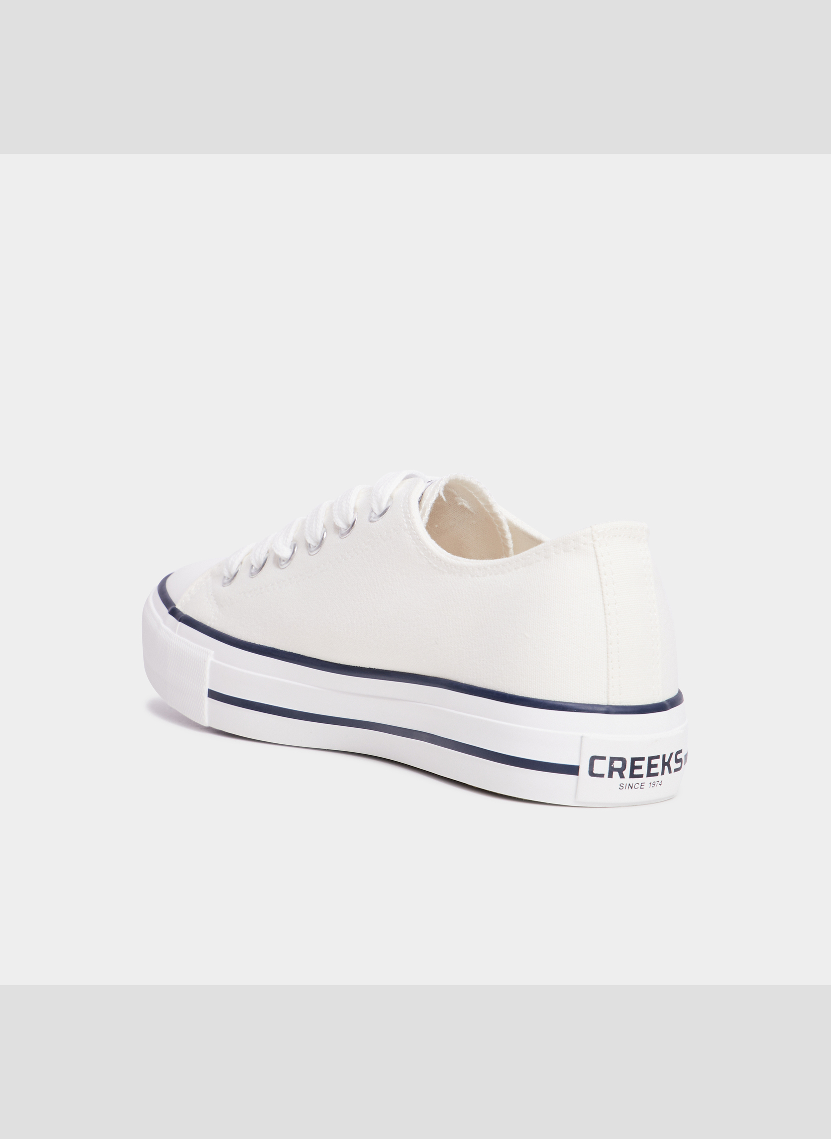 Baskets basses TOTANTIK_S_F_TB_231 femme blanc CREEKS Baskets basses TOTANTIK_S_F_TB_231 femme blanc Blanc