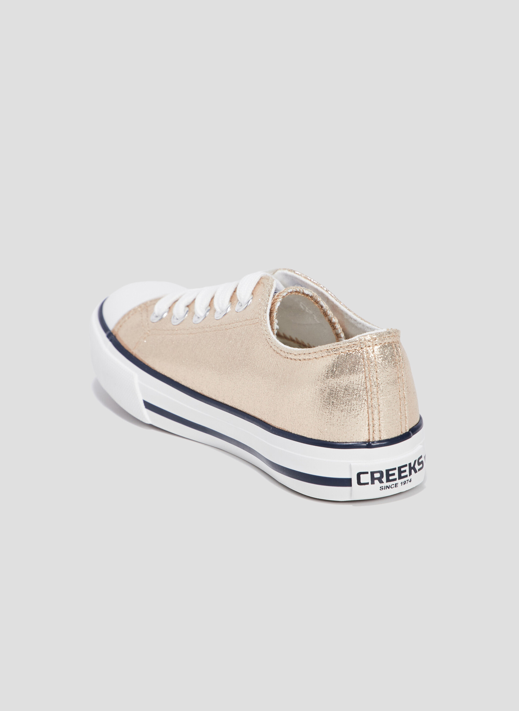 Baskets basses TOTANTIK_S_PF_TO_0_231 fille or et bronze CREEKS Baskets basses TOTANTIK_S_PF_TO_0_231 fille or et bronze Or
