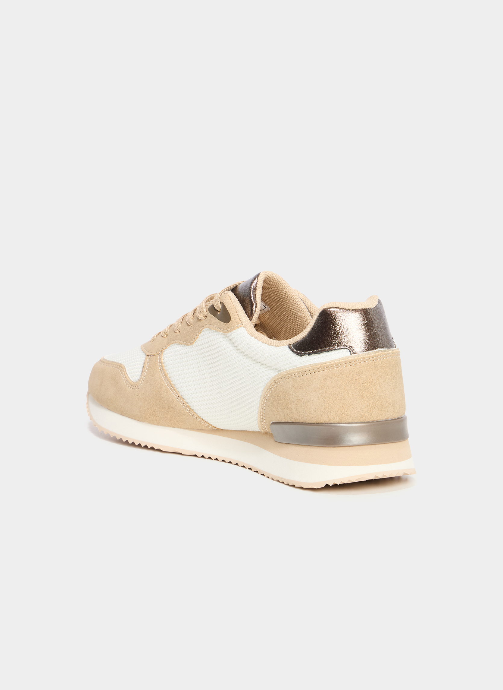Baskets basses RHISTO_S_F_RUN_0_231 femme beige CREEKS Baskets basses RHISTO_S_F_RUN_0_231 femme beige Beige