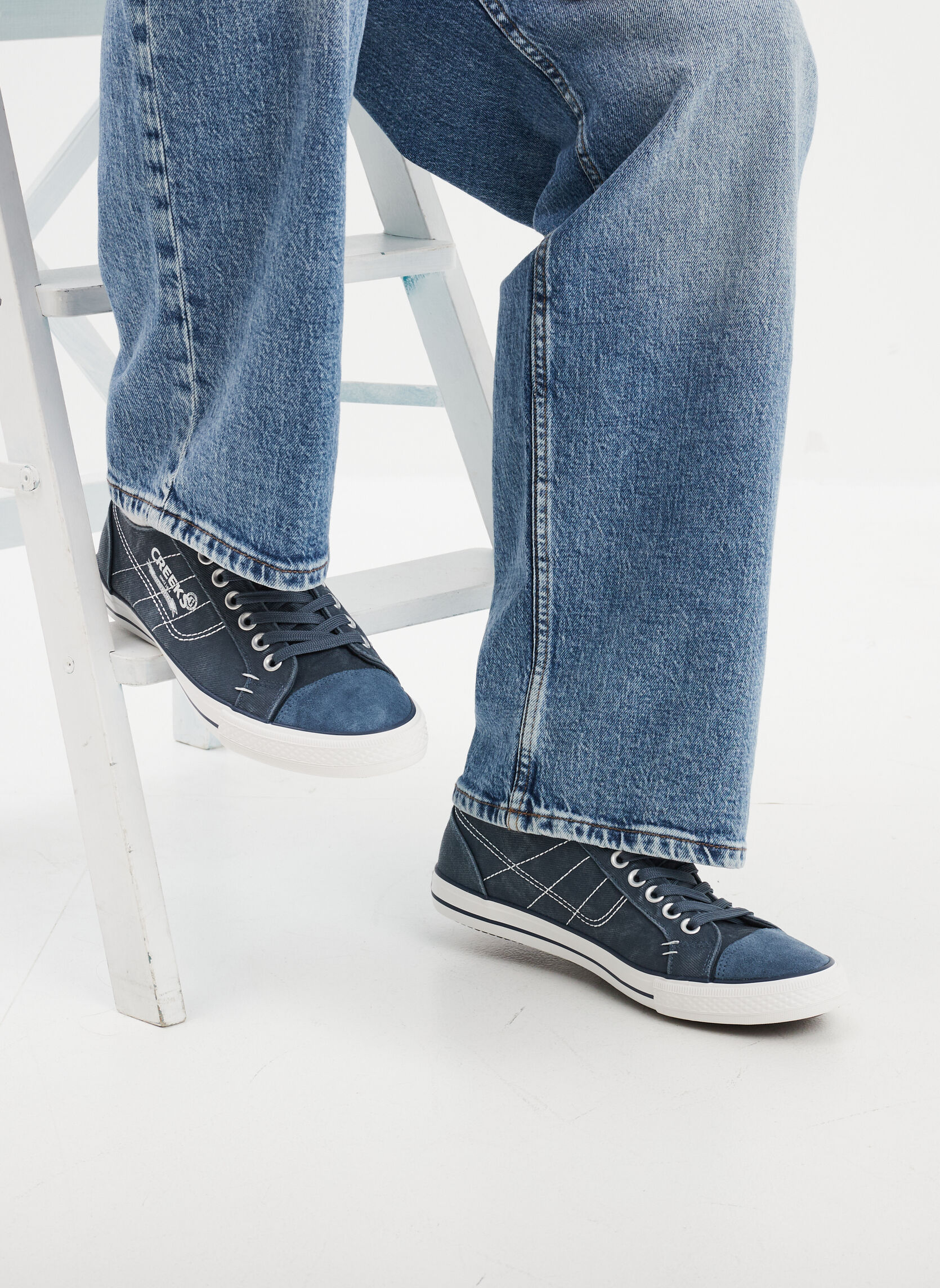 Baskets basses S_H_TB_NINO_181 homme bleu CREEKS Baskets basses S_H_TB_NINO_181 homme bleu Bleu