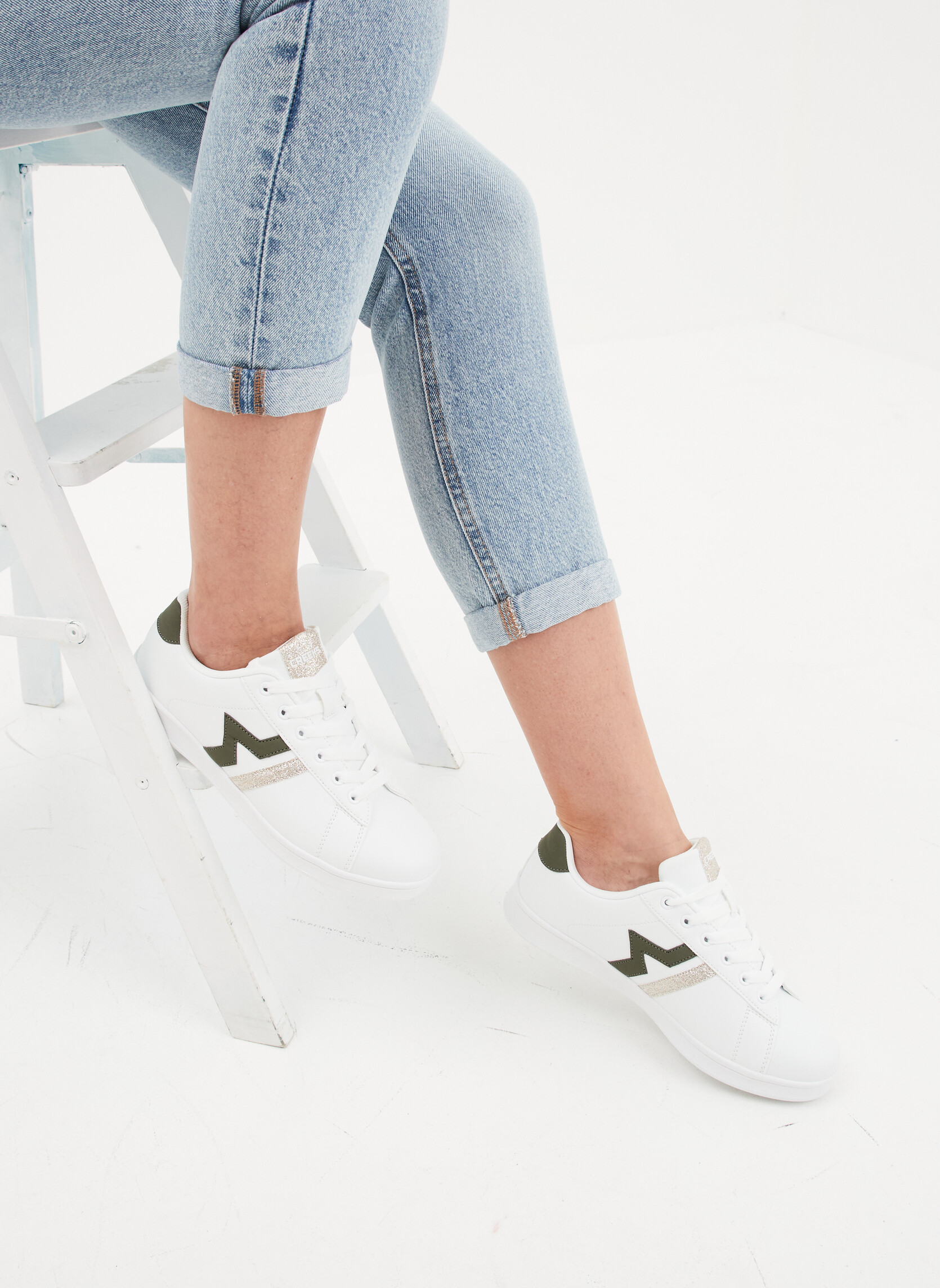 Baskets basses THISTO_S_F_TB_0_231 femme vert CREEKS Baskets basses THISTO_S_F_TB_0_231 femme vert Vert