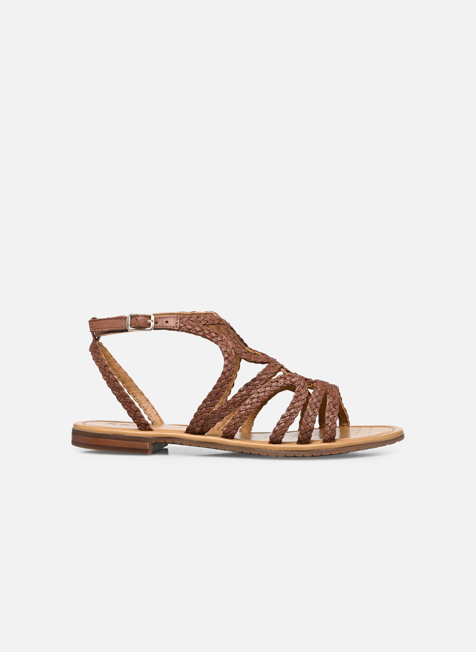 Sandalen D SOZY S A - GOAT LEA damen braun Geox Sandalen D SOZY S A - GOAT LEA damen braun Brun