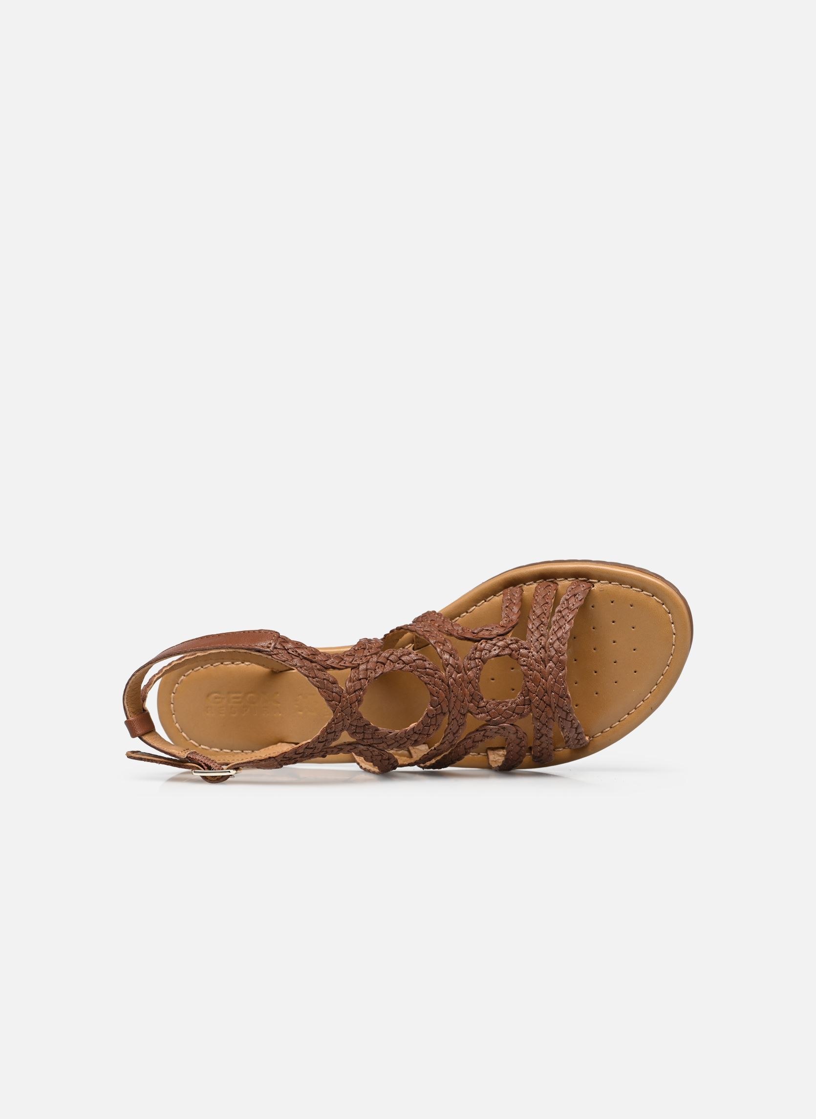 Sandalen D SOZY S A - GOAT LEA damen braun Geox Sandalen D SOZY S A - GOAT LEA damen braun Brun