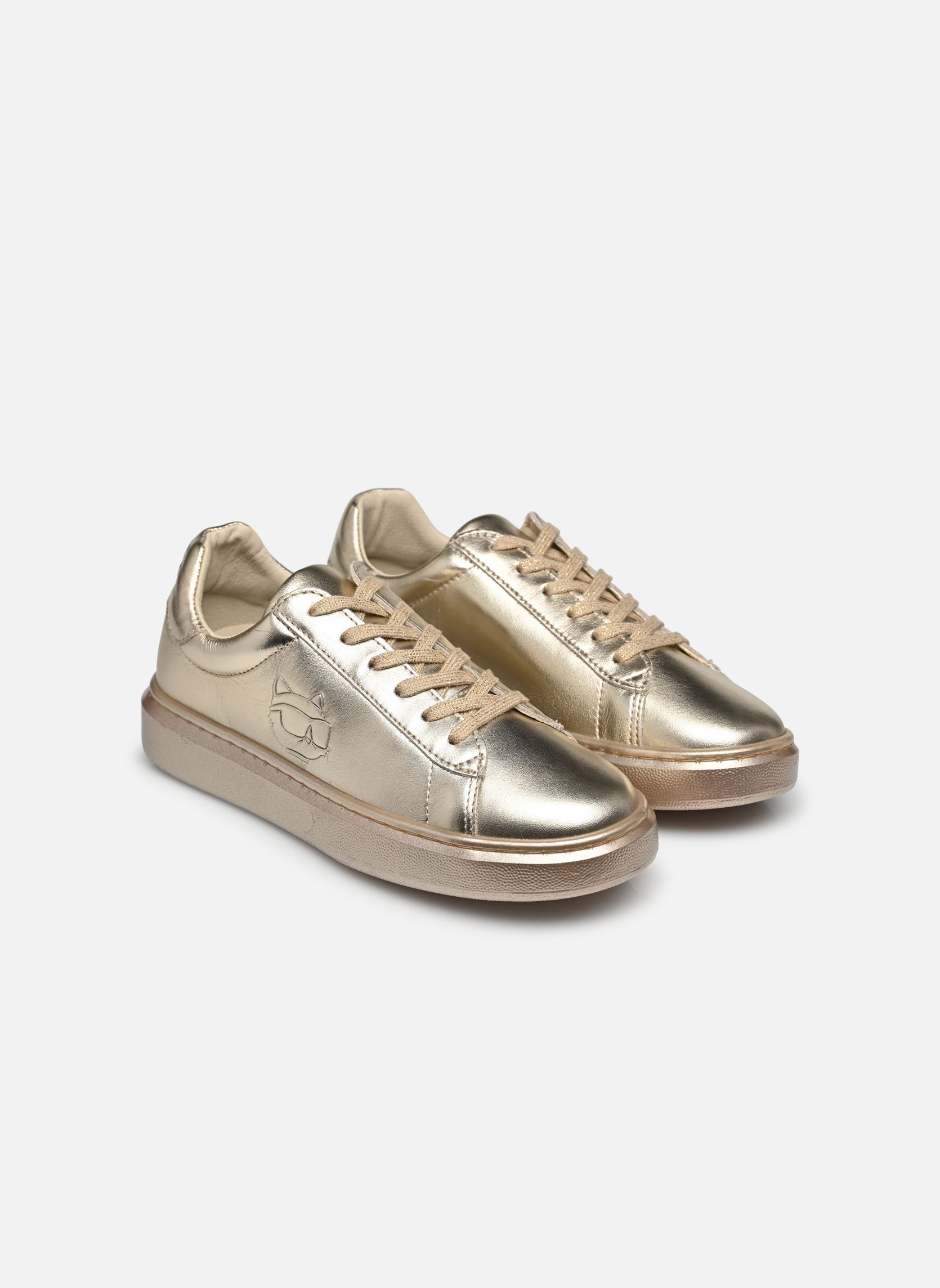 Baskets Baskets Z19115 fille or et bronze Karl Lagerfeld Baskets Baskets Z19115 fille or et bronze Golden