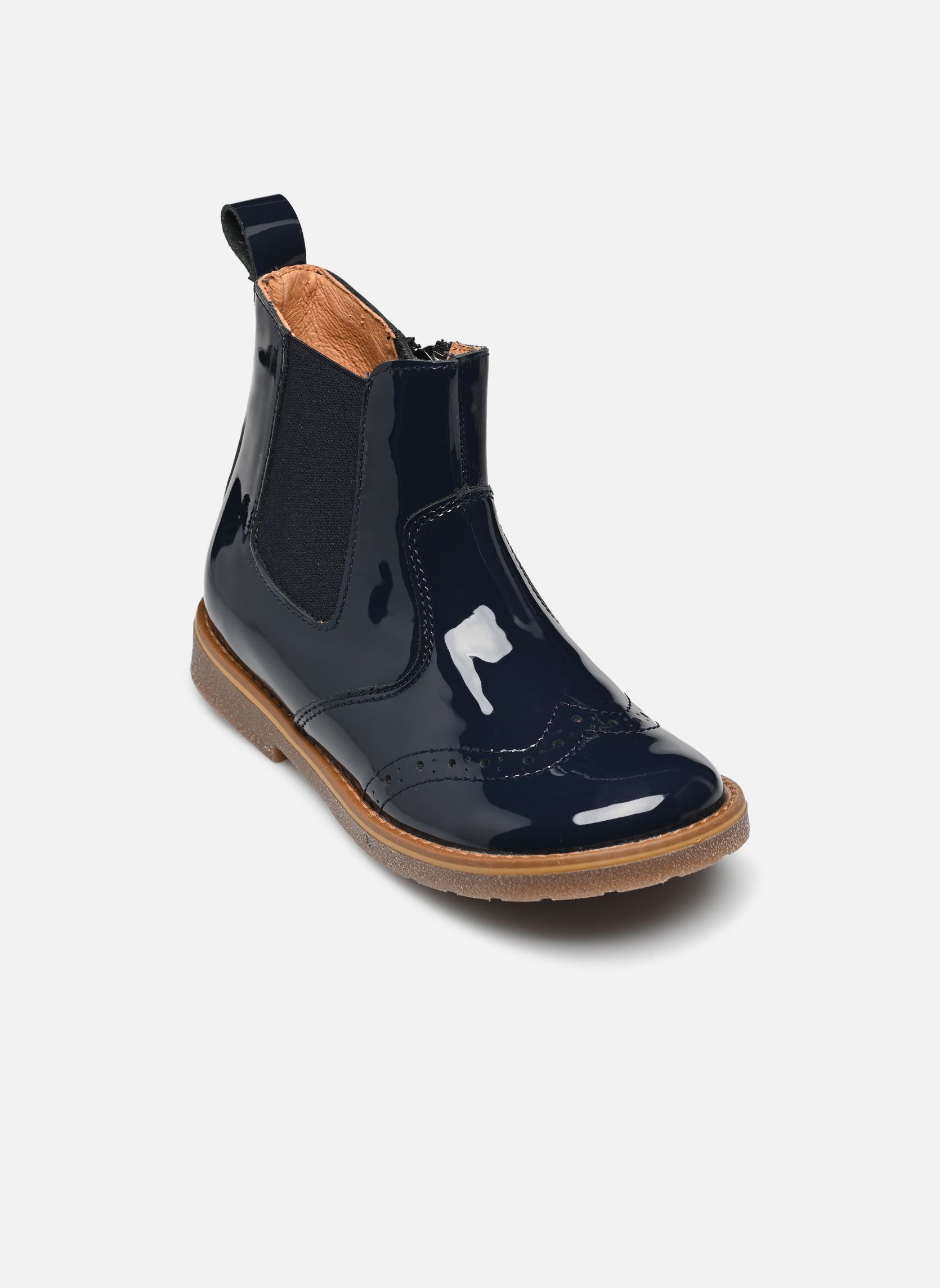 Stiefeletten / Ankle Boots Chelys Brogue N mädchen blau Froddo Stiefeletten / Ankle Boots Chelys Brogue N mädchen blau BLUE PATENT 1