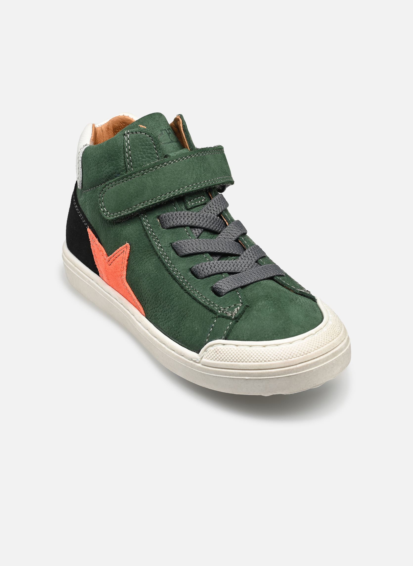Baskets hautes Aster garçon vert Froddo Baskets hautes Aster garçon vert GREEN+