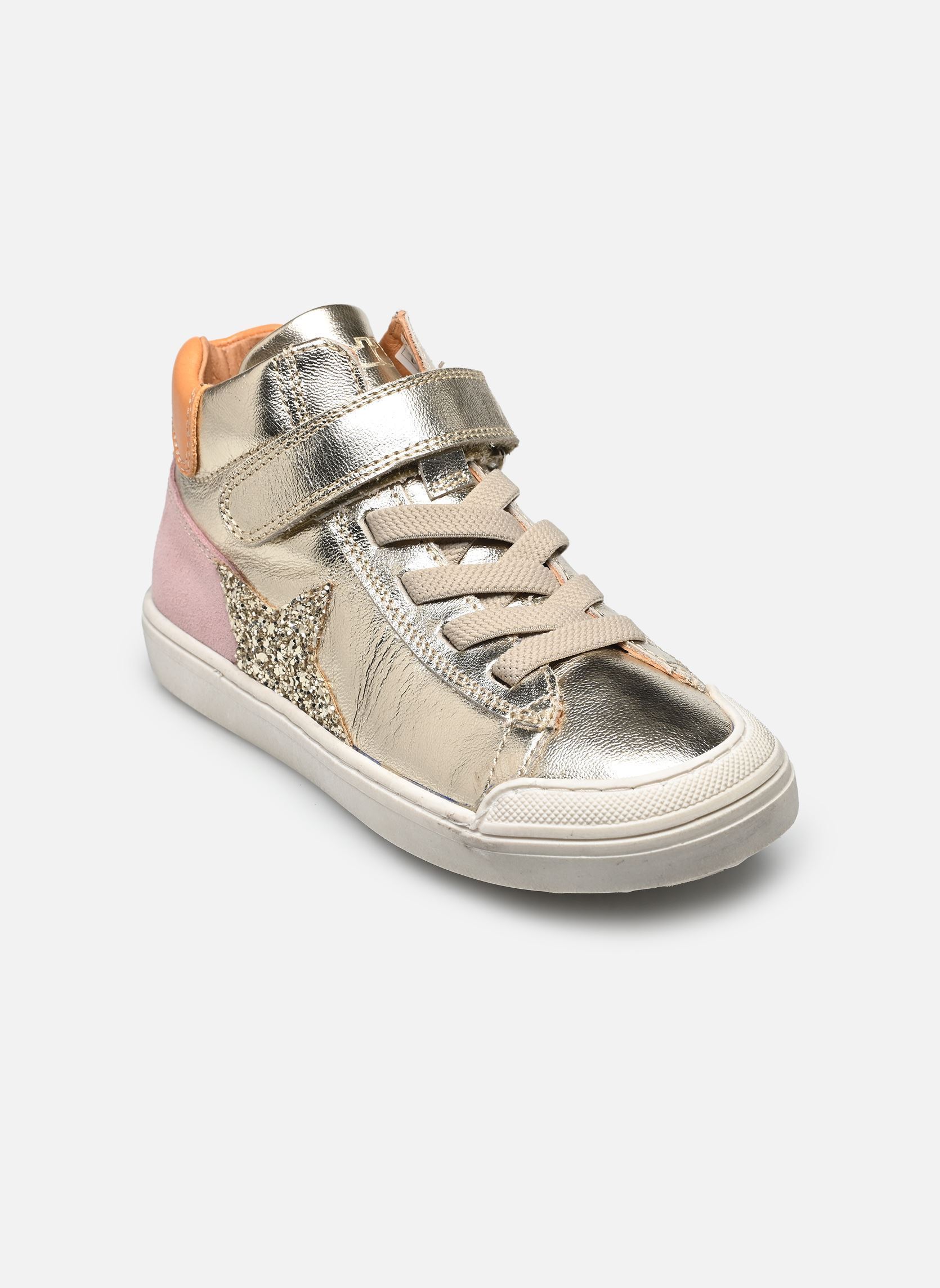 Knöchelhohe Sneaker Aster mädchen gold und bronze Froddo Knöchelhohe Sneaker Aster mädchen gold und bronze GOLD SHINE