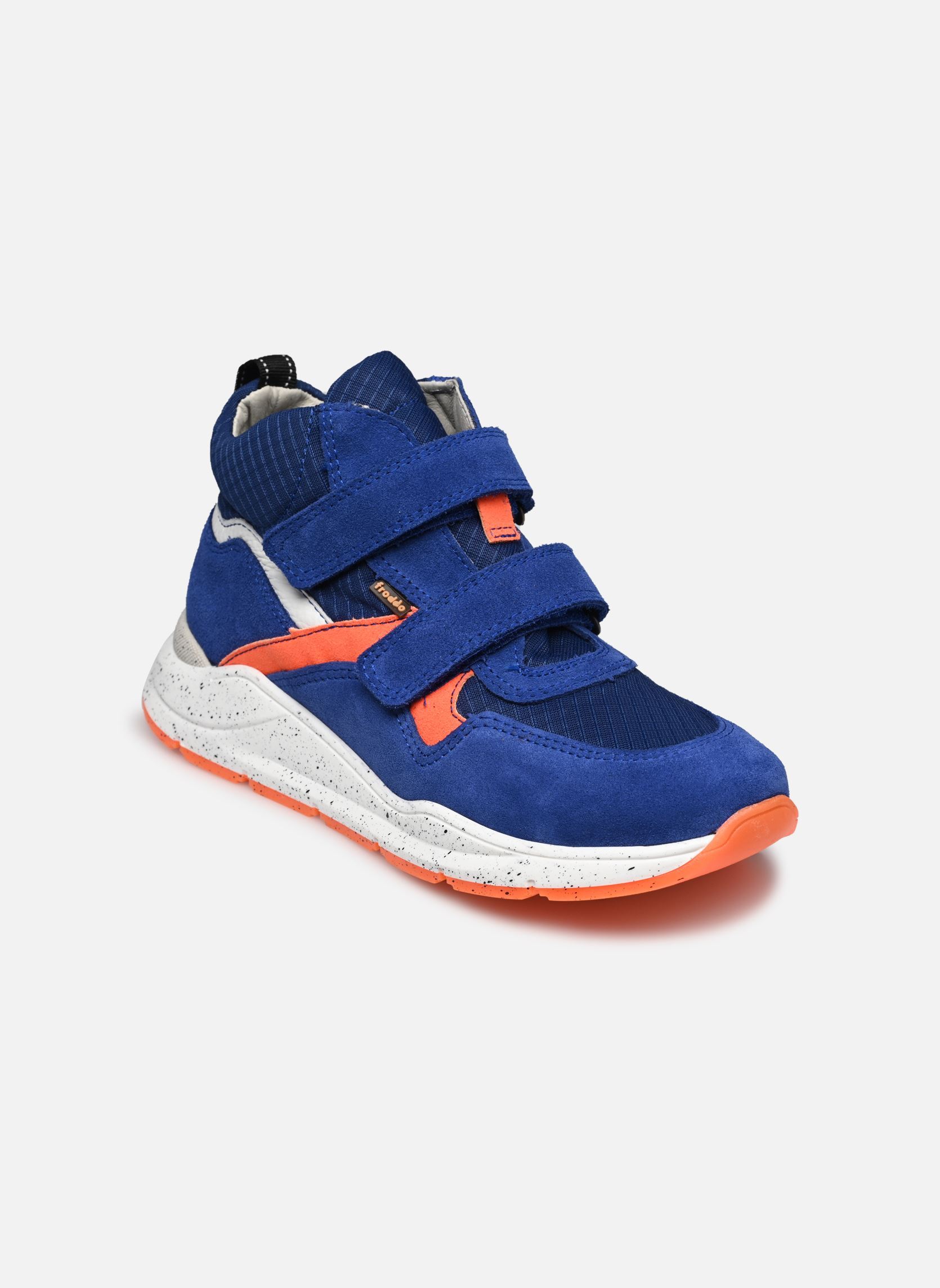 Baskets Julio Velcro garçon bleu Froddo Baskets Julio Velcro garçon bleu BLUE ELECTRIC