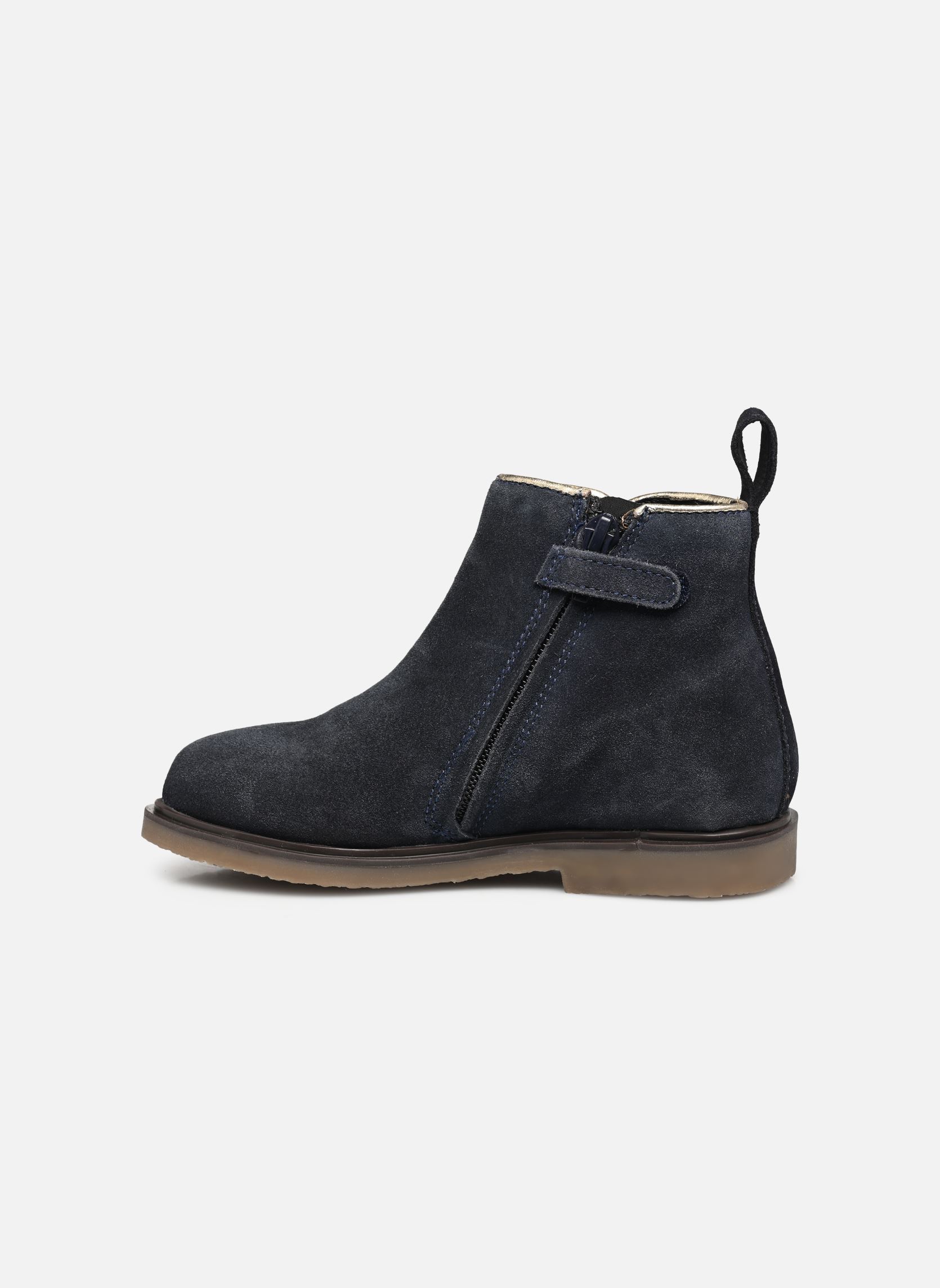 Enkellaarsjes KATINA LEATHER meisjes blauw Rose et Martin Enkellaarsjes KATINA LEATHER meisjes blauw Marine