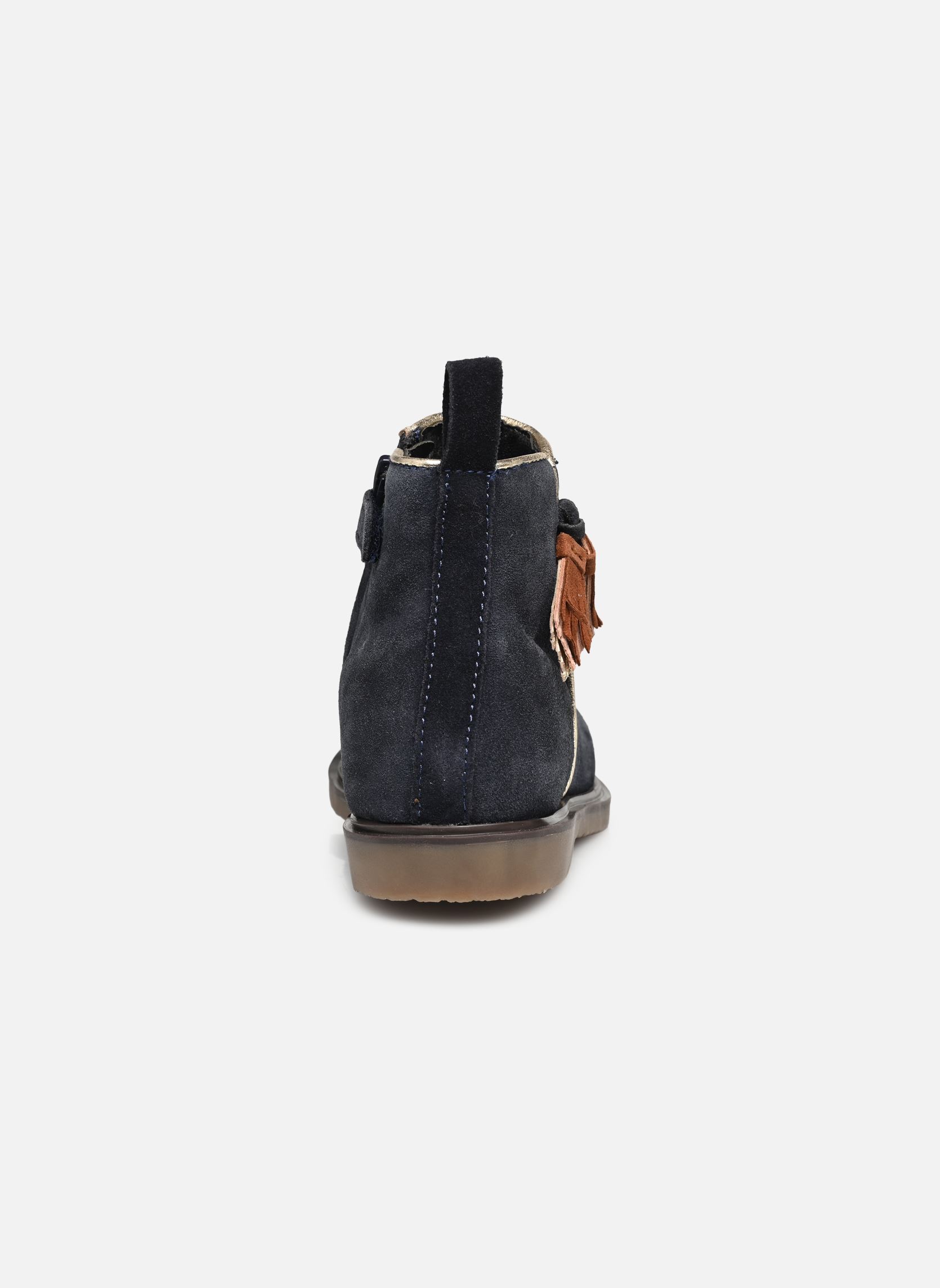 Enkellaarsjes KATINA LEATHER meisjes blauw Rose et Martin Enkellaarsjes KATINA LEATHER meisjes blauw Marine