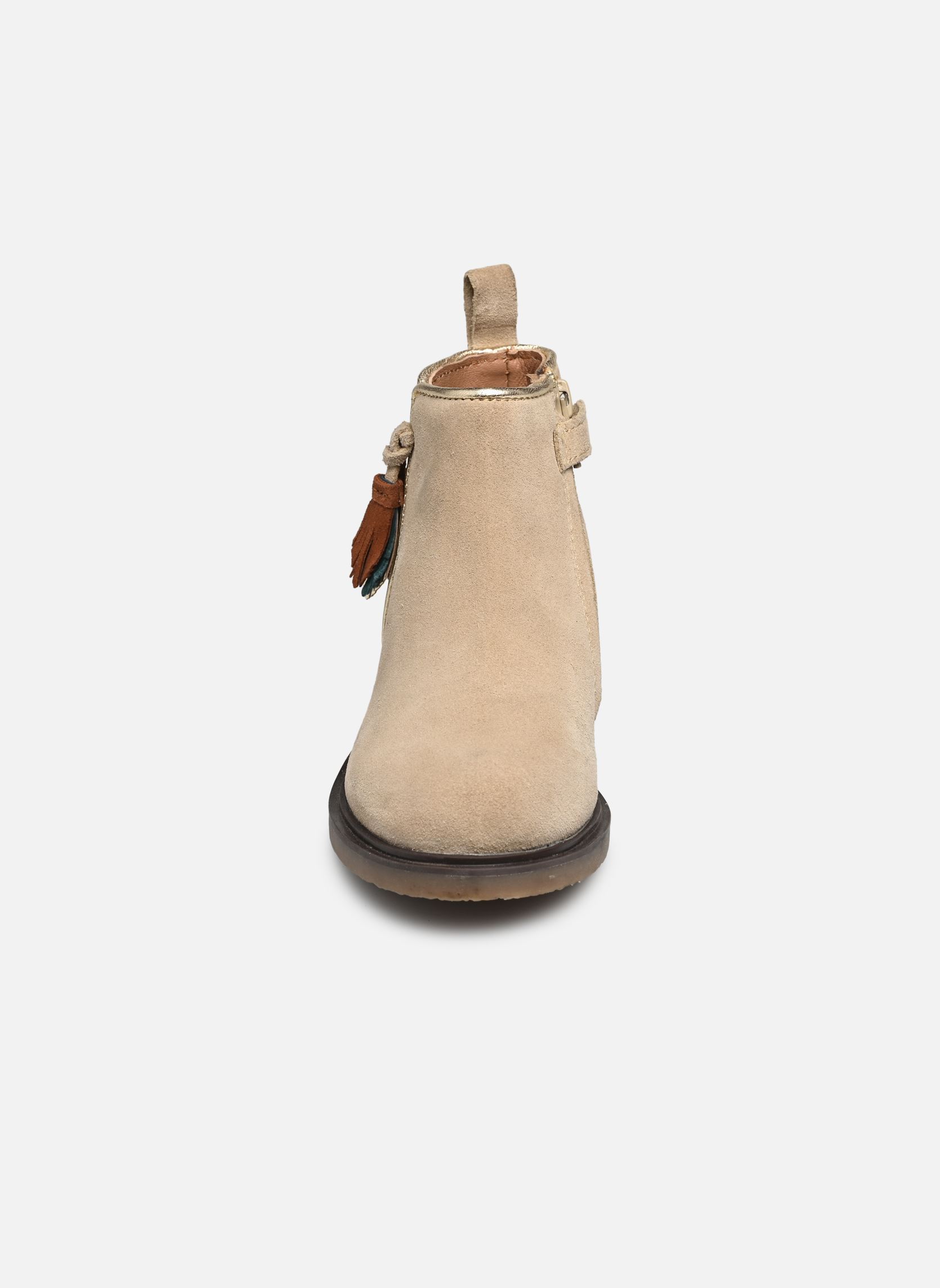 Stiefeletten / Ankle Boots KATINA LEATHER mädchen beige Rose et Martin Stiefeletten / Ankle Boots KATINA LEATHER mädchen beige Cognac