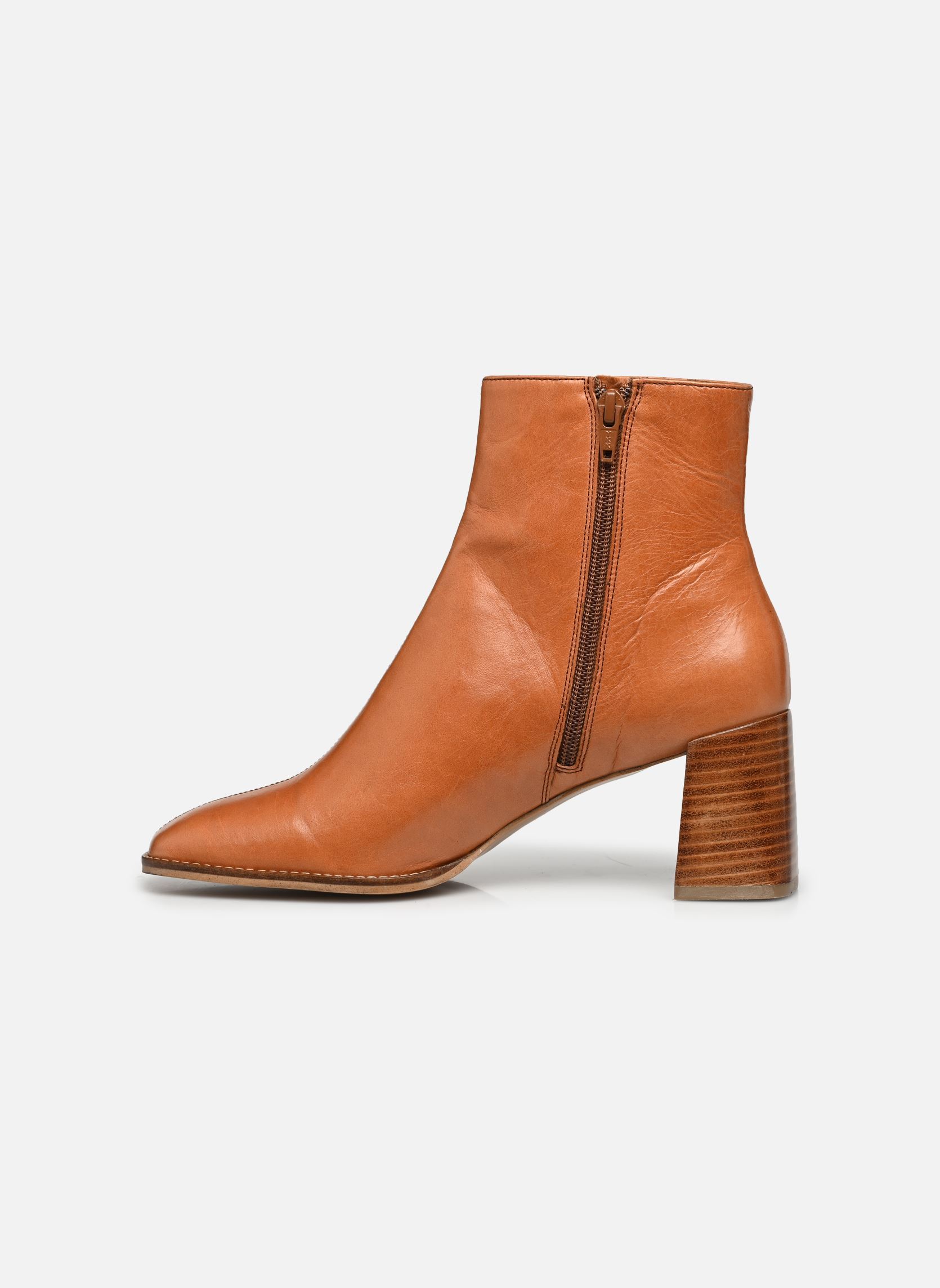 Bottines et boots Esmée femme marron Georgia Rose Bottines et boots Esmée femme marron Cognac