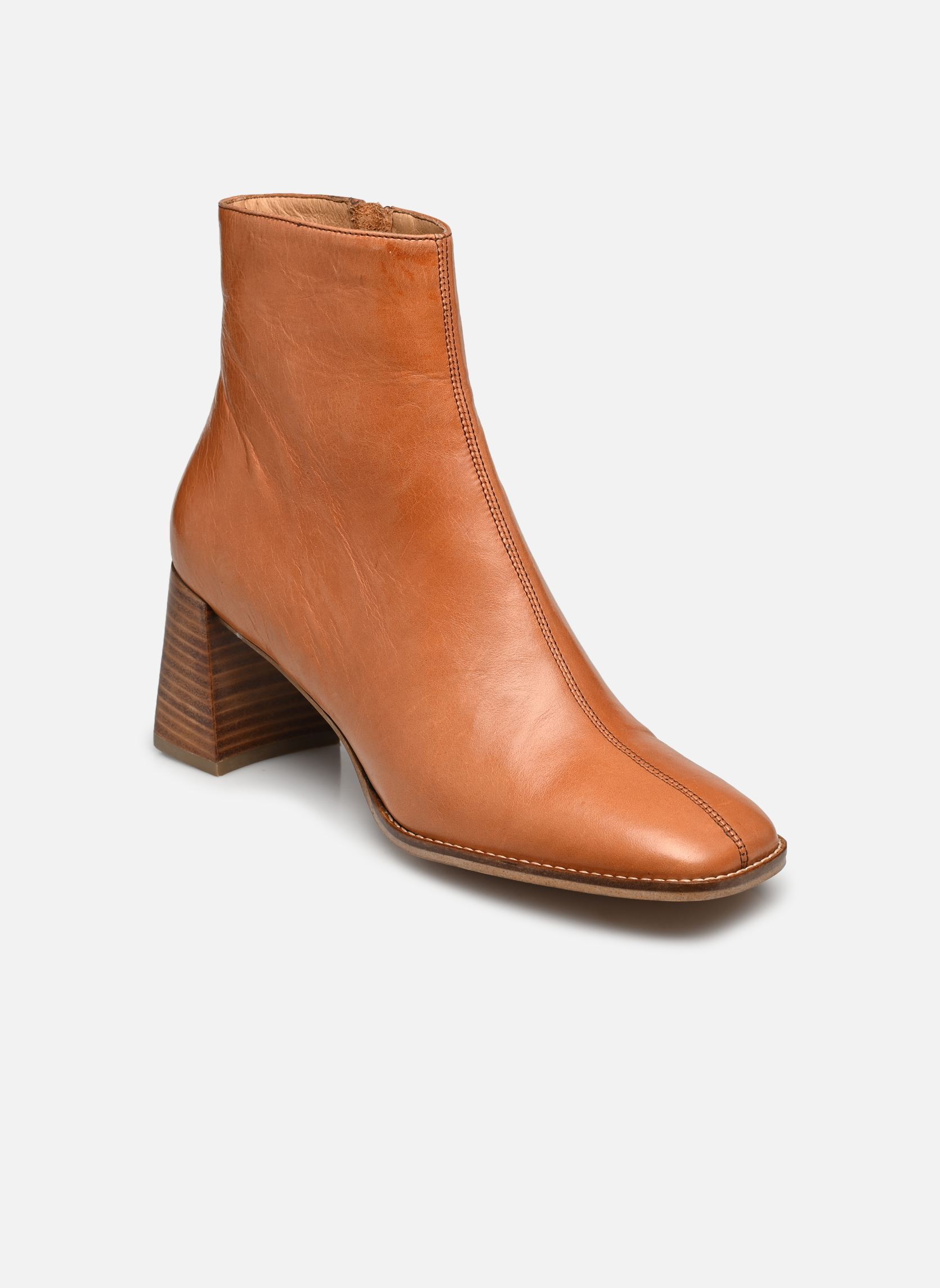 Bottines et boots Esmée femme marron Georgia Rose Bottines et boots Esmée femme marron Cognac