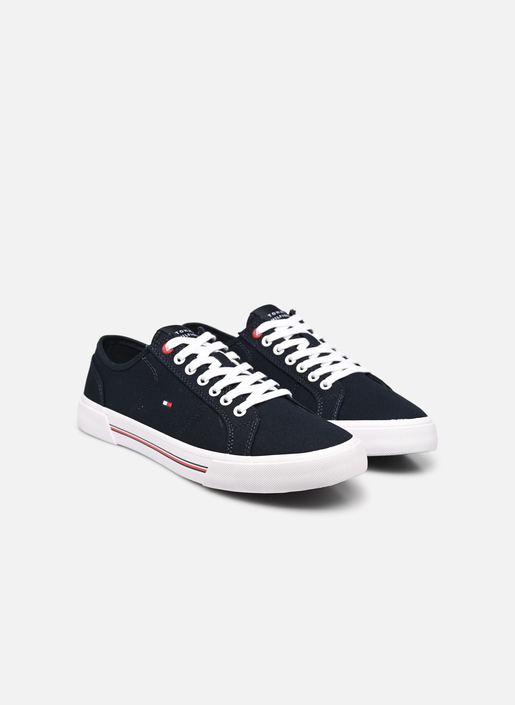 Sneakers CORE CORPORATE VULC CANVAS uomo blu Tommy Hilfiger Sneakers CORE CORPORATE VULC CANVAS uomo blu DESERT SKY