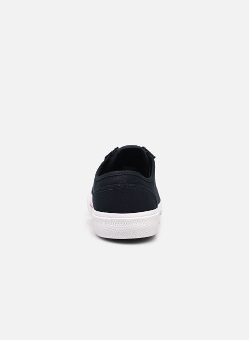 Baskets Tommy Hilfiger CORE CORPORATE VULC CANVAS Bleu vue droite