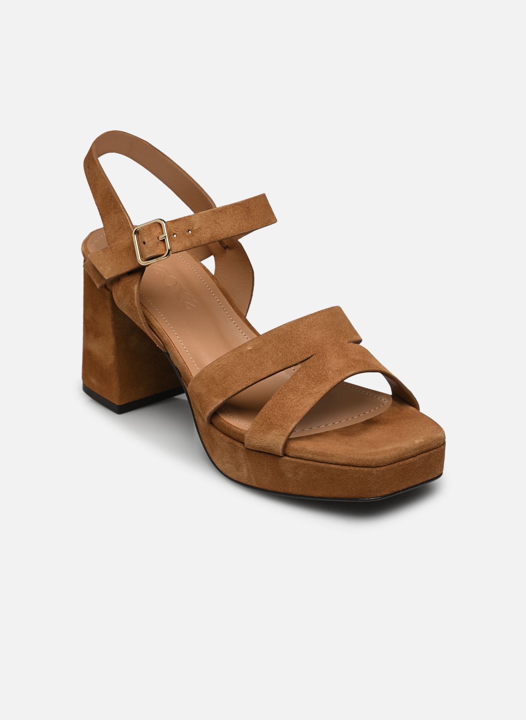 Sandales Juliette 5 Daily femme marron Free Lance Sandales Juliette 5 Daily femme marron CUIR VELOURS BISCUIT