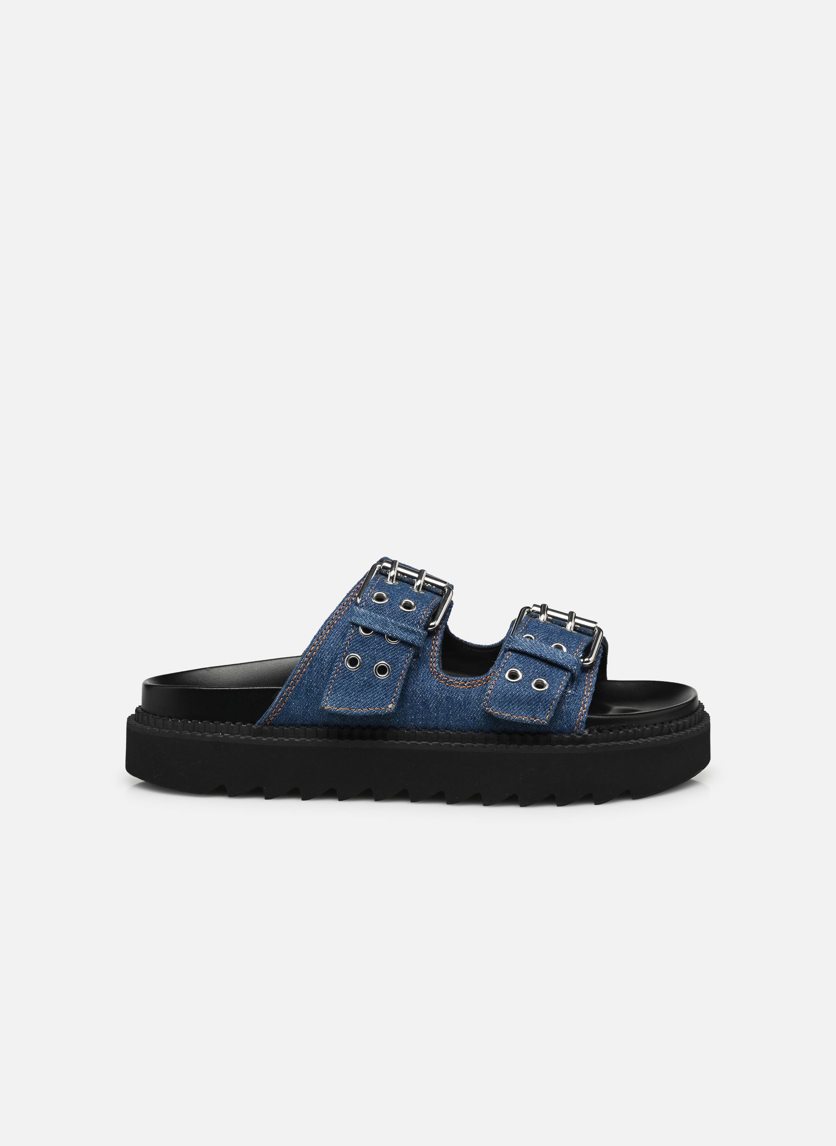 Pantoletten und Clogs Knife Mule damen blau Free Lance Pantoletten und Clogs Knife Mule damen blau JEAN
