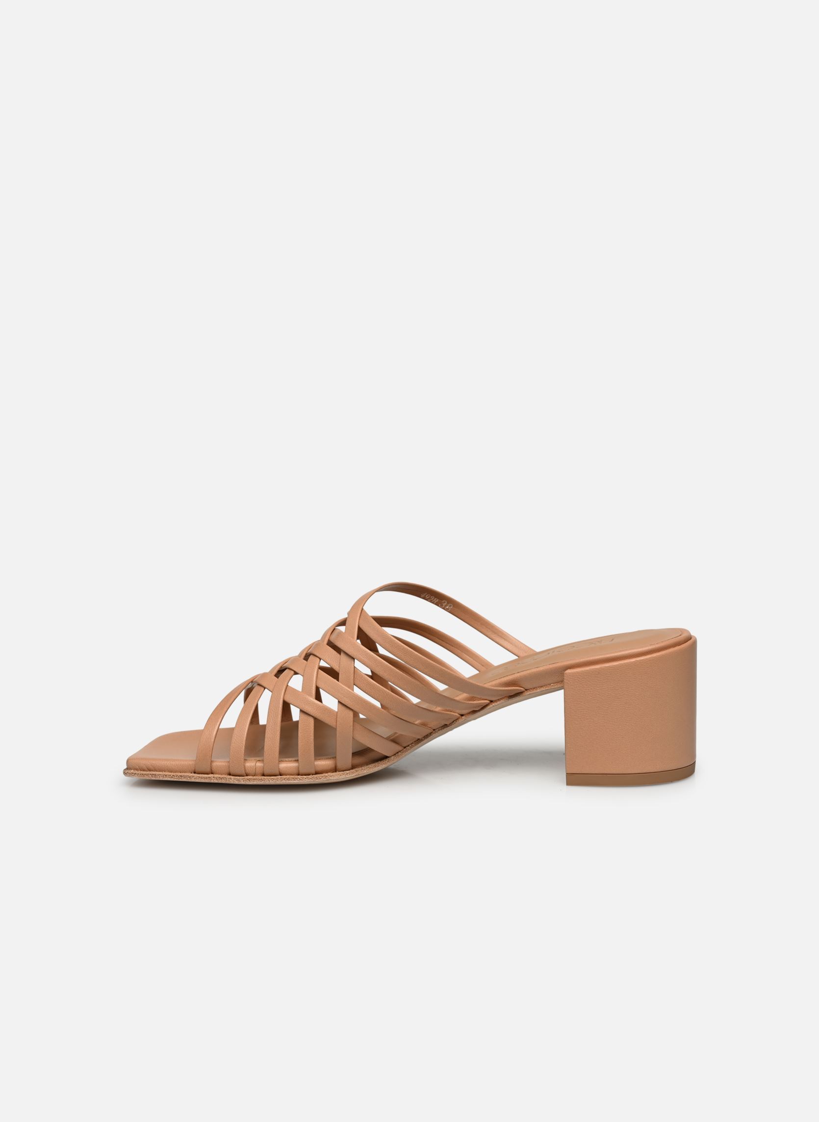 Pantoletten und Clogs Lyra 50 damen beige Free Lance Pantoletten und Clogs Lyra 50 damen beige CUIR NAPPA CAMEL