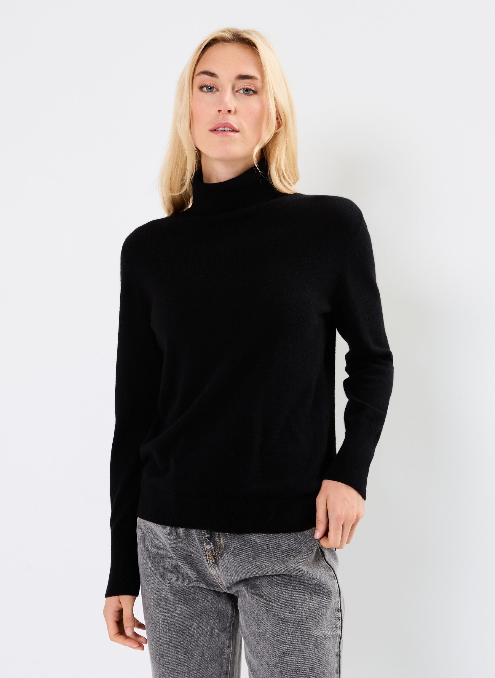 Pullover GASPARD cachemire damen schwarz Georgia Rose Pullover GASPARD cachemire damen schwarz NOIR