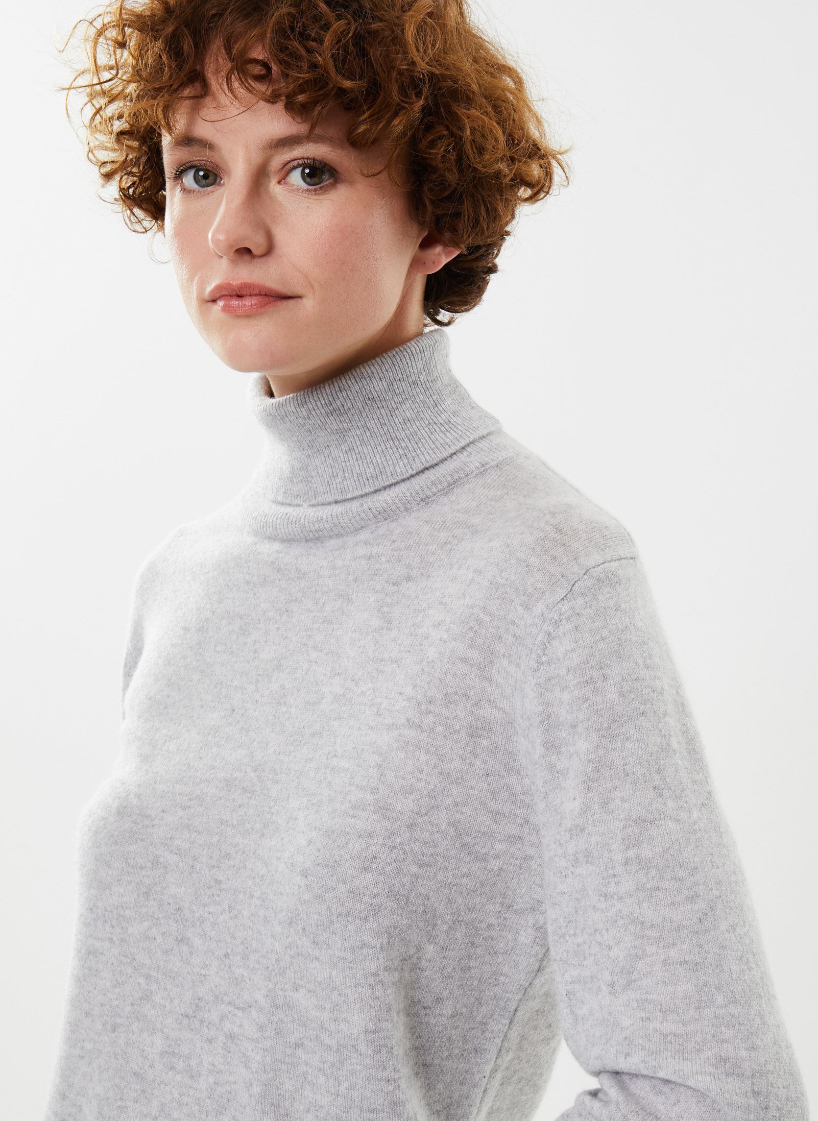 Pullover GASPARD cachemire damen grau Georgia Rose Pullover GASPARD cachemire damen grau GRIS PERLE
