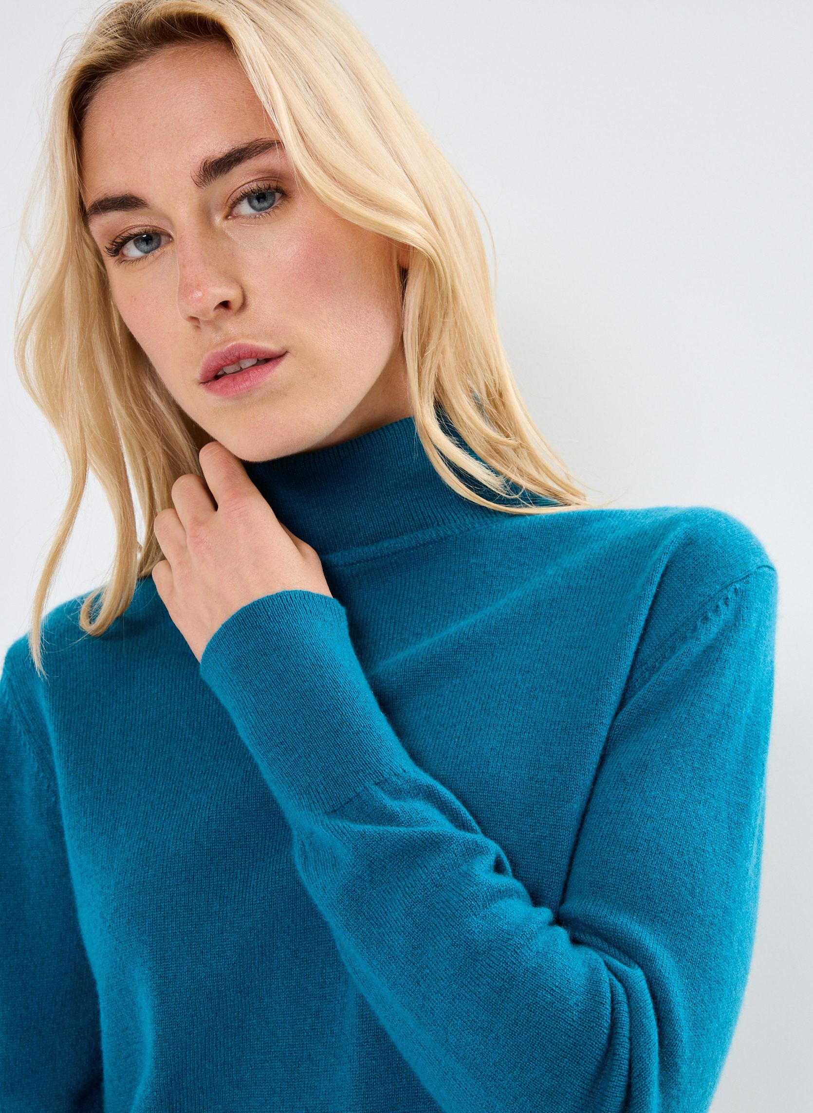 Pullover GASPARD cachemire damen blau Georgia Rose Pullover GASPARD cachemire damen blau PACIFIC