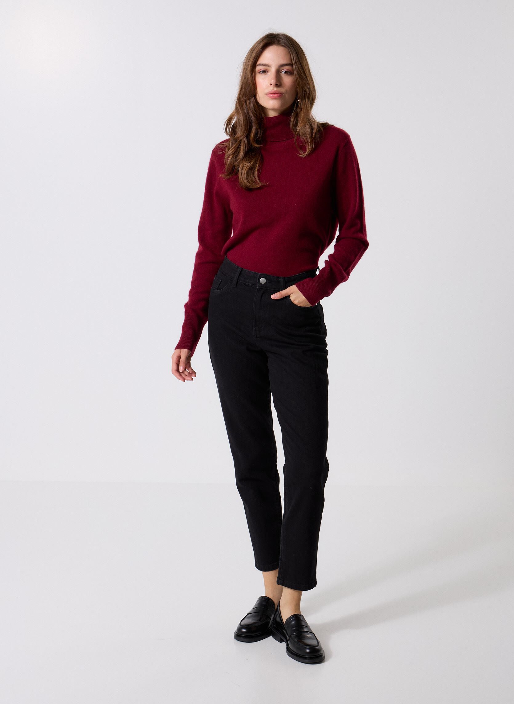 Pulls GASPARD cachemire femme bordeaux Georgia Rose Pulls GASPARD cachemire femme bordeaux CABERNET