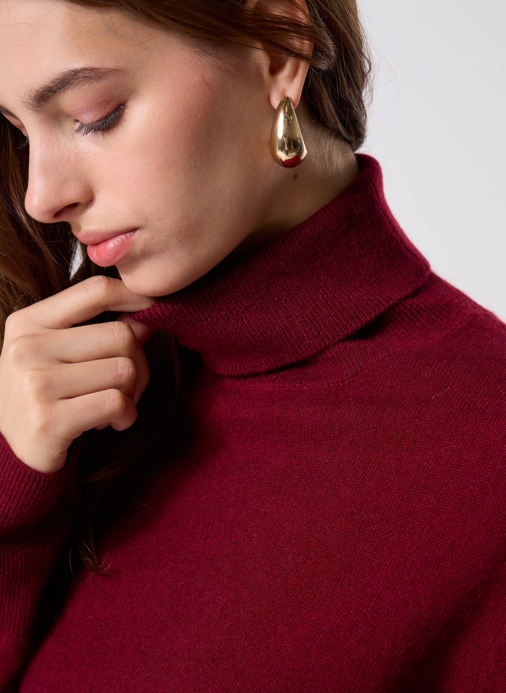 Pulls GASPARD cachemire femme bordeaux Georgia Rose Pulls GASPARD cachemire femme bordeaux CABERNET