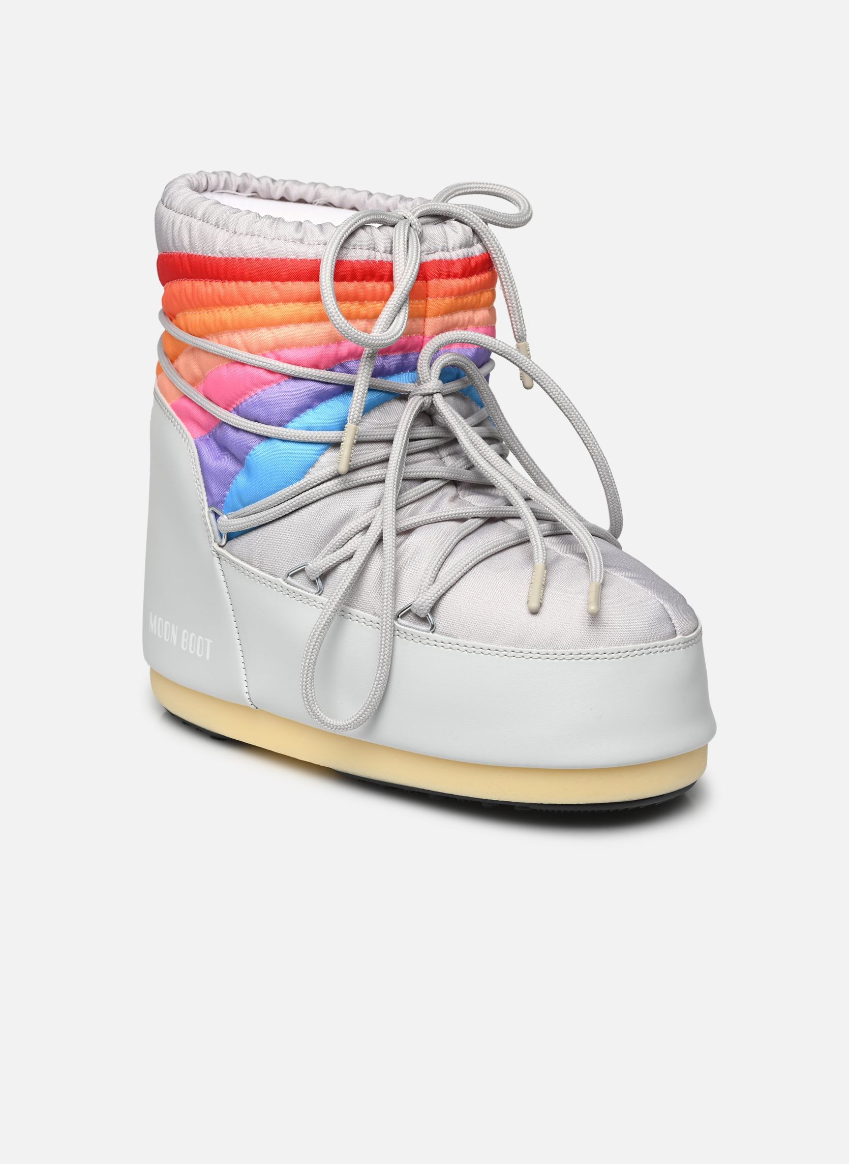 Schneestiefel Moon Boot Icon Low Rainbow W damen mehrfarbig Moon Boot Schneestiefel Moon Boot Icon Low Rainbow W damen mehrfarbig Glacier Grey