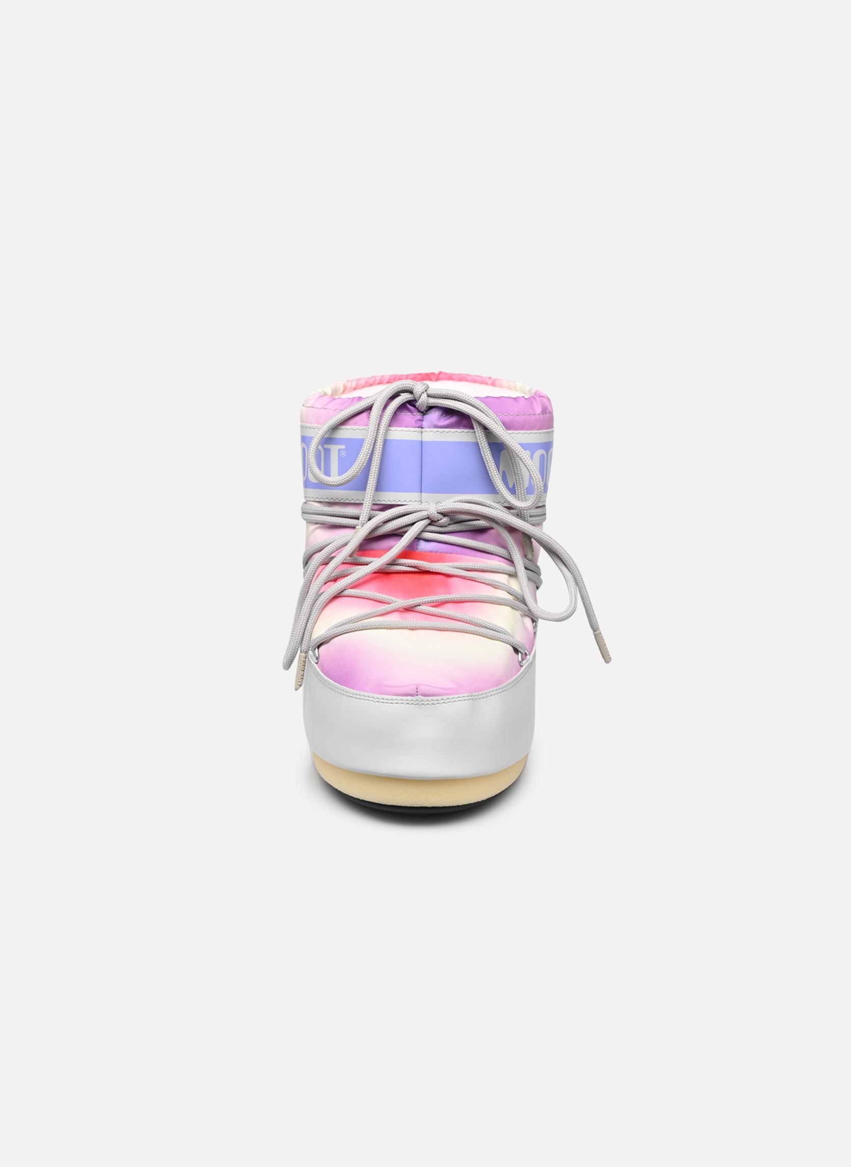 Schneestiefel Moon Boot Icon Low Tie Dye W damen mehrfarbig Moon Boot Schneestiefel Moon Boot Icon Low Tie Dye W damen mehrfarbig Glacier Grey