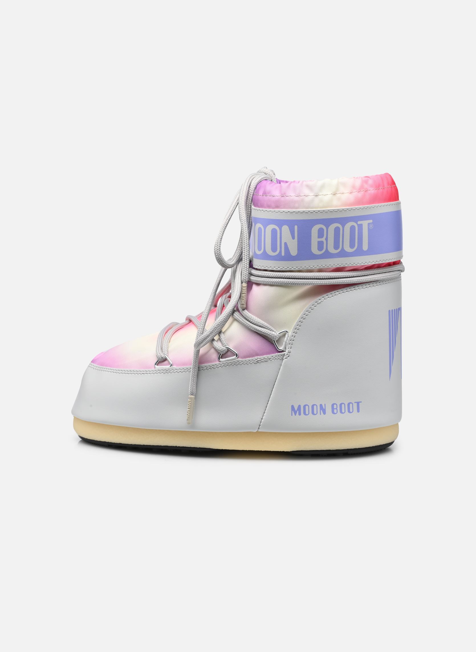 Schneestiefel Moon Boot Icon Low Tie Dye W damen mehrfarbig Moon Boot Schneestiefel Moon Boot Icon Low Tie Dye W damen mehrfarbig Glacier Grey